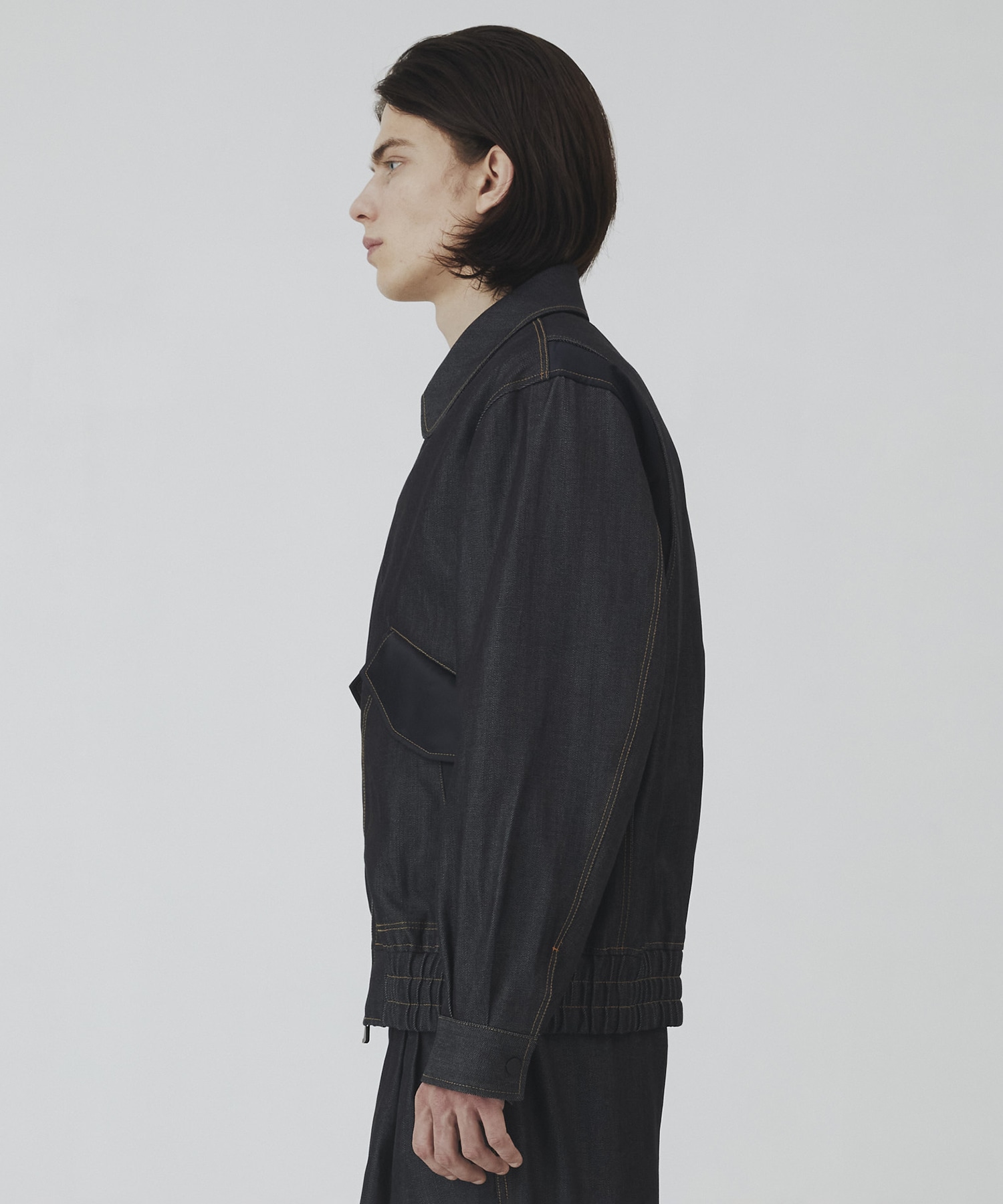 〈2026SS｜数量限定〉SUPIMA DENIM×LIMONTA フライトブルゾン