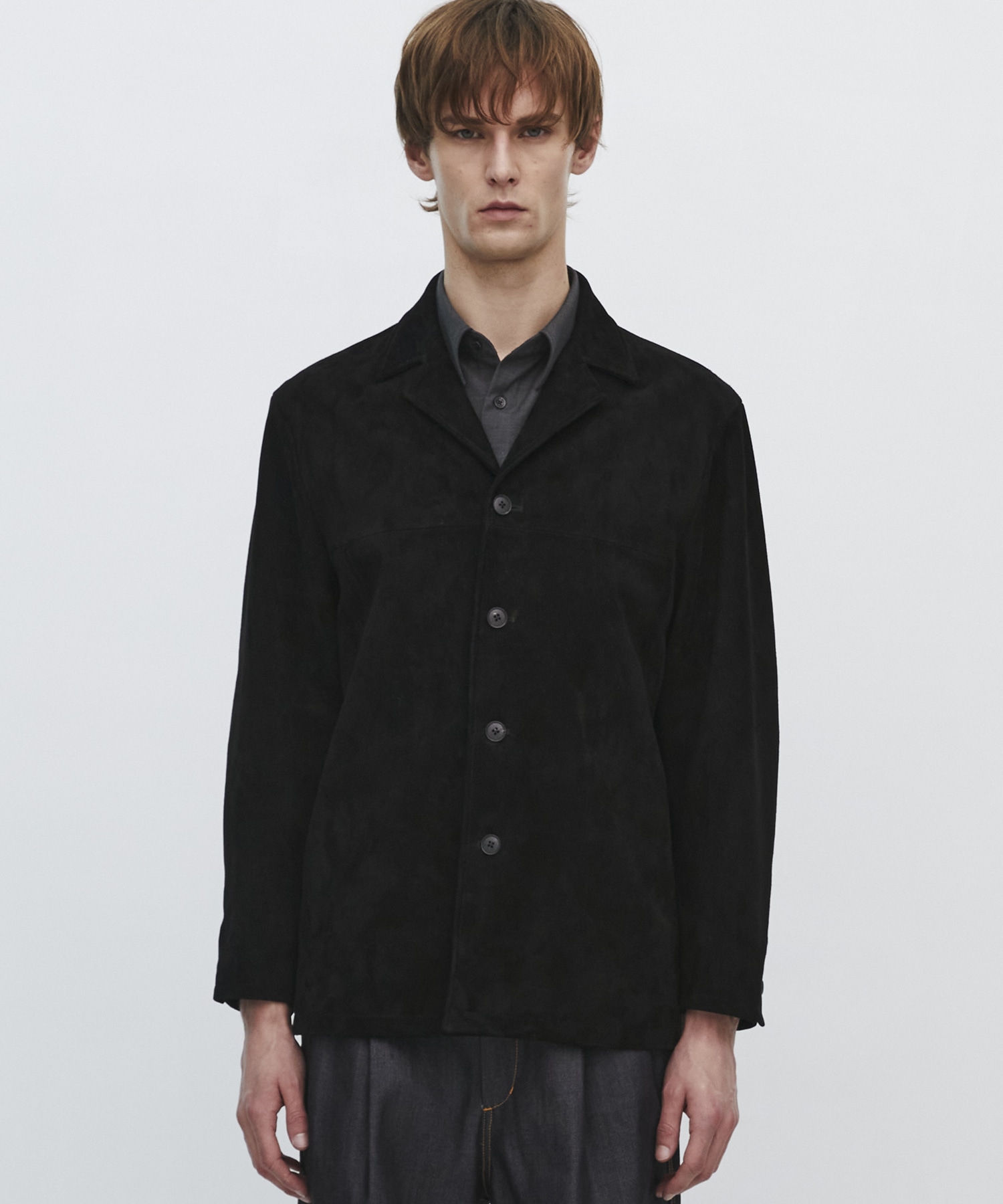 〈2026SS｜残りわずか｜再入荷なし〉GOAT SUEDE リラックスジャケット