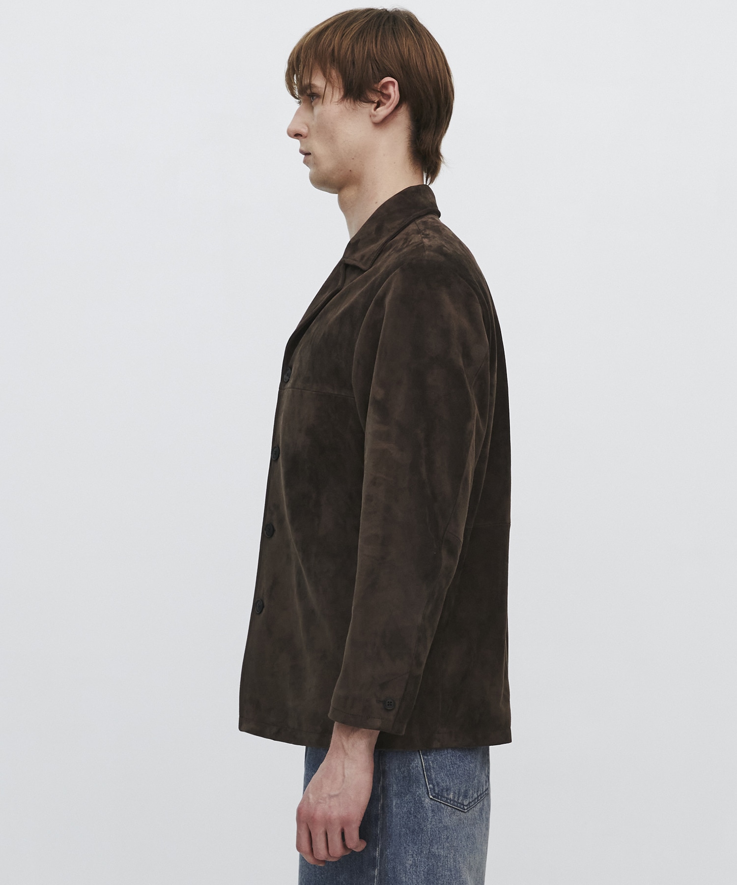 〈2026SS〉GOAT SUEDE リラックスジャケット
