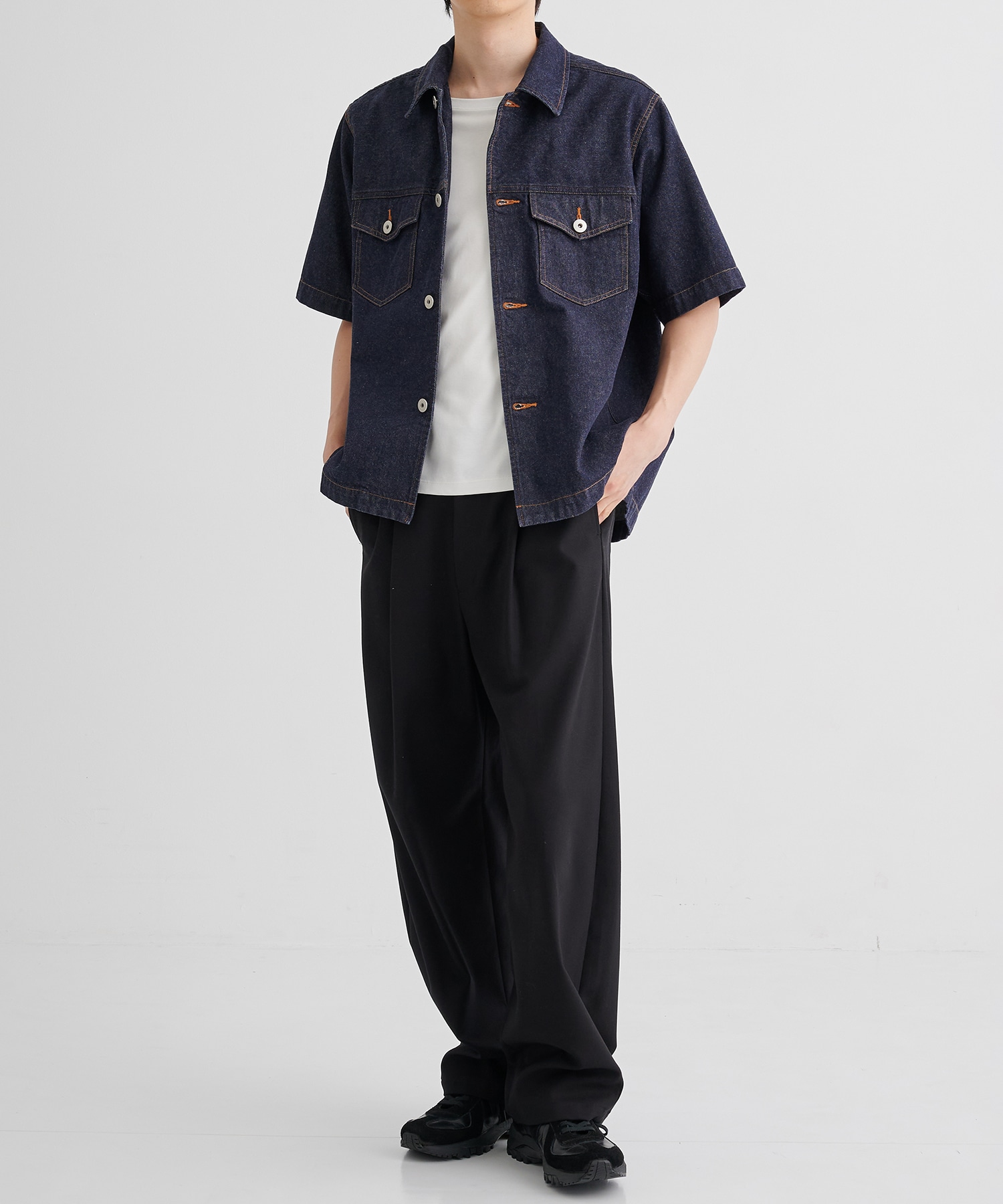 REACTIVE DENIM シャツ