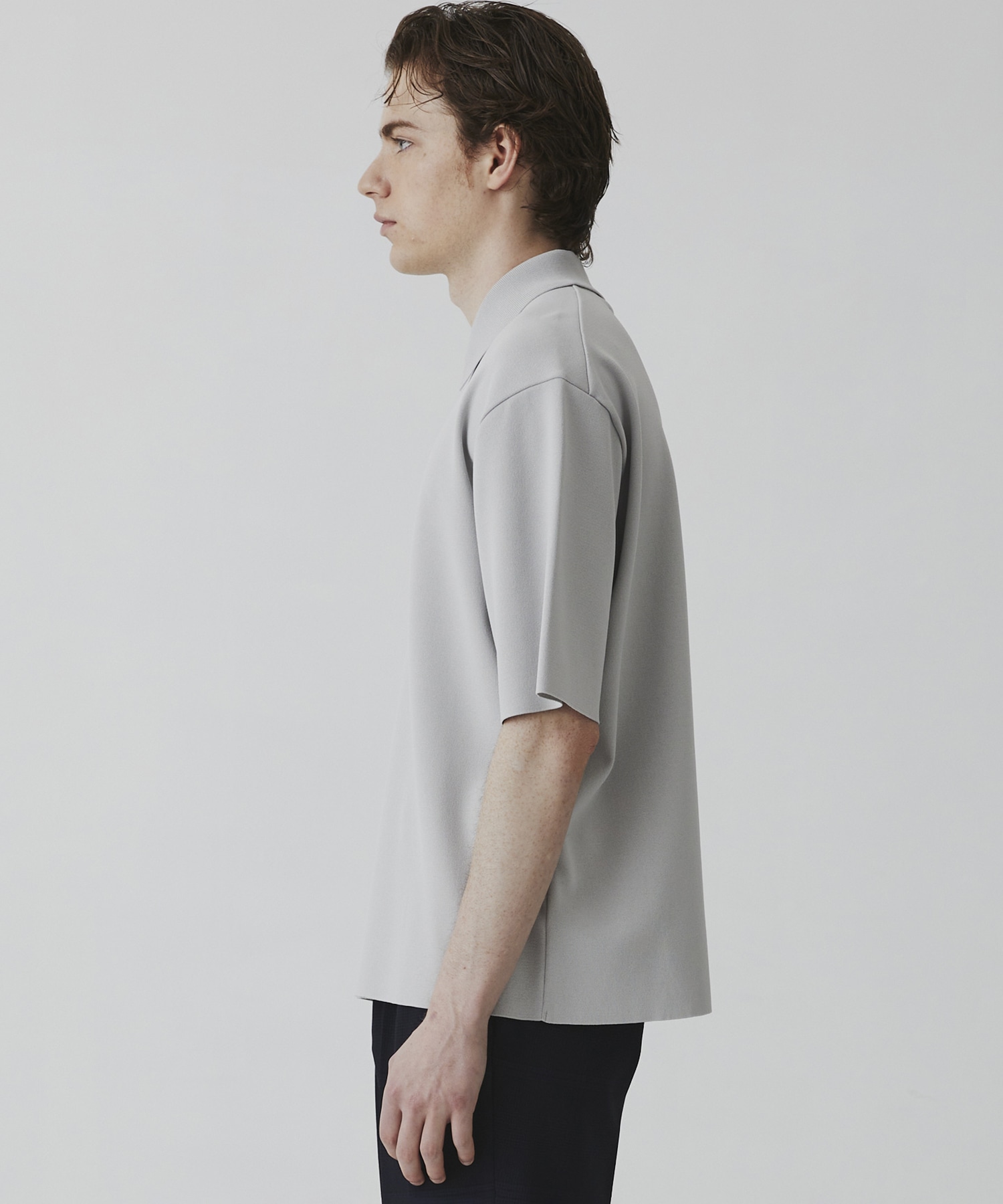 〈WEB限定｜先行予約〉18G サーブルストレッチポロ