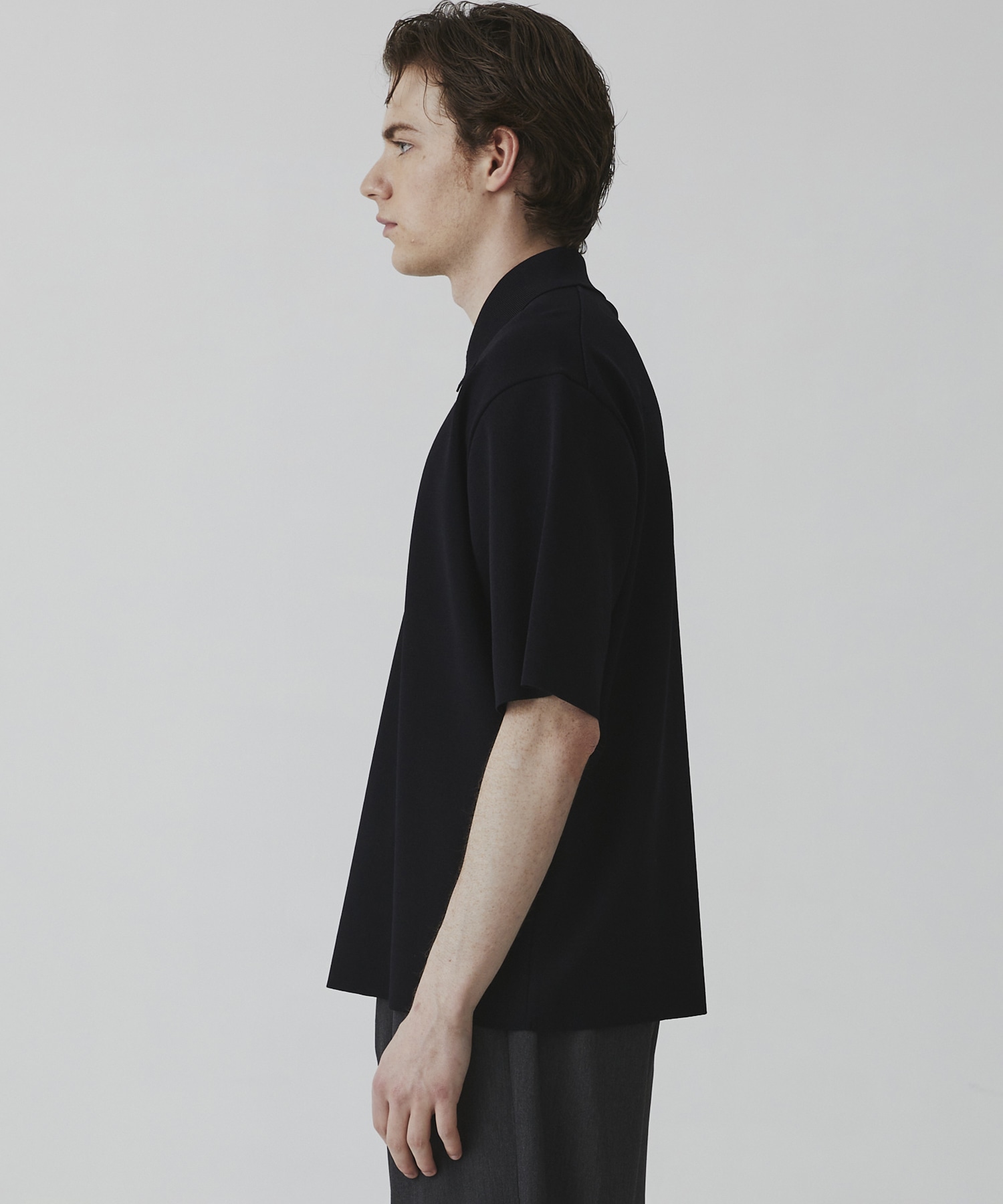 〈WEB限定｜先行予約〉18G サーブルストレッチポロ