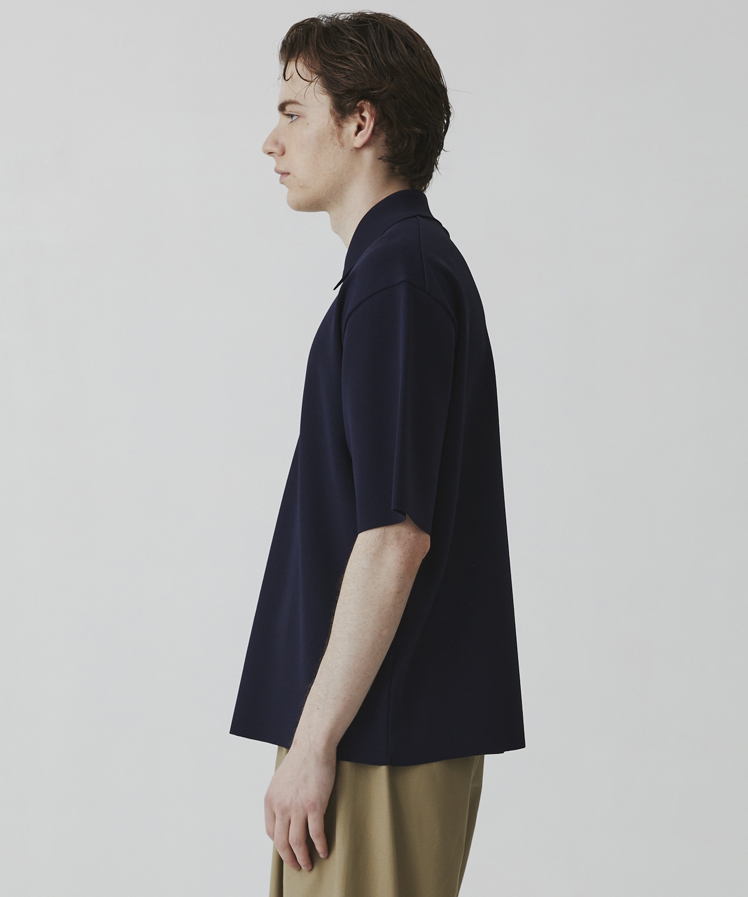 〈WEB限定｜先行予約〉18G サーブルストレッチポロ