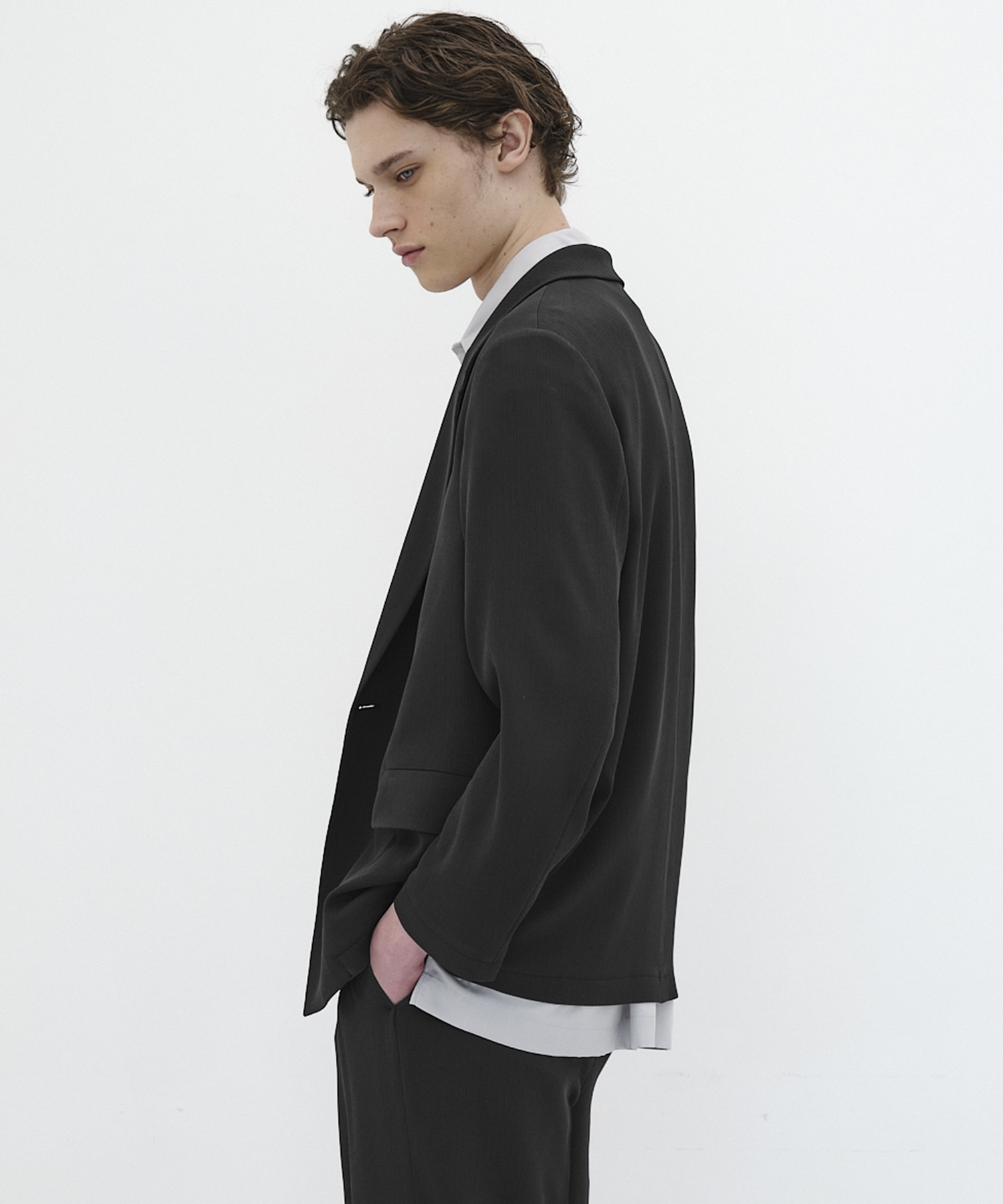 COLD DRY PLEATS リラックスジャケット