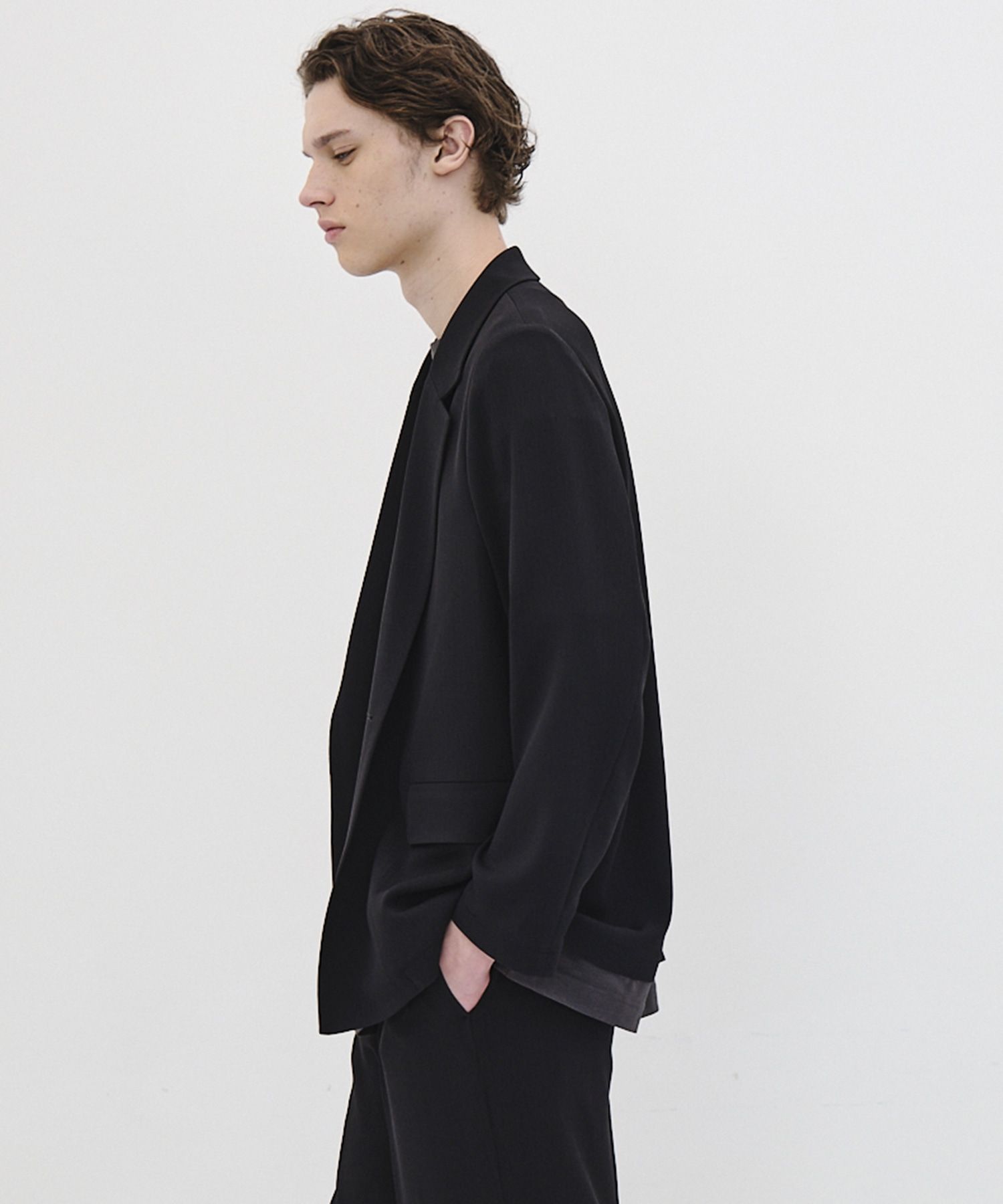 COLD DRY PLEATS リラックスジャケット