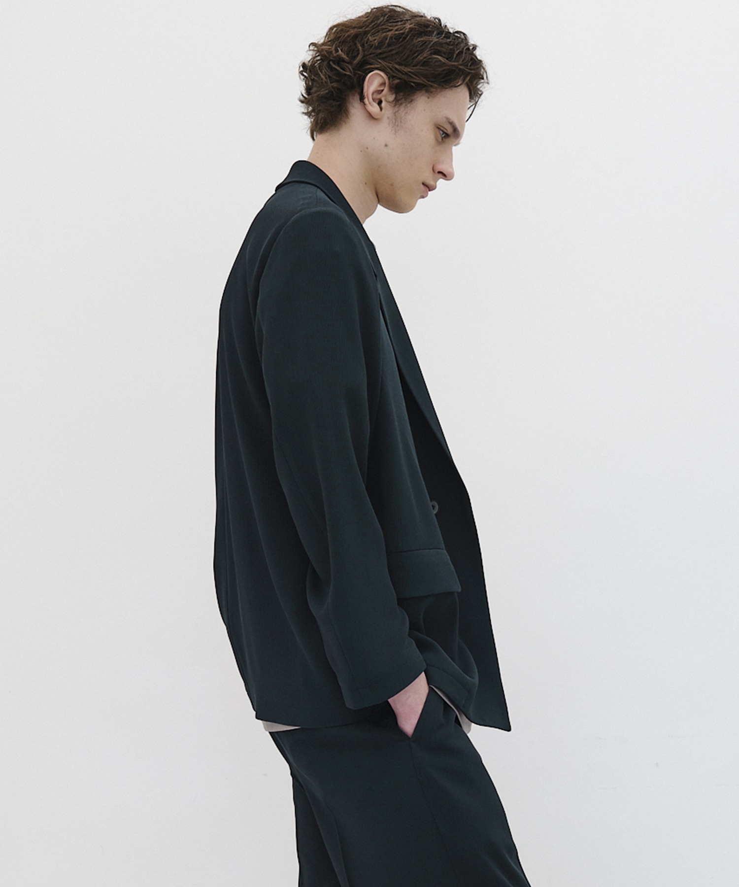 COLD DRY PLEATS リラックスジャケット