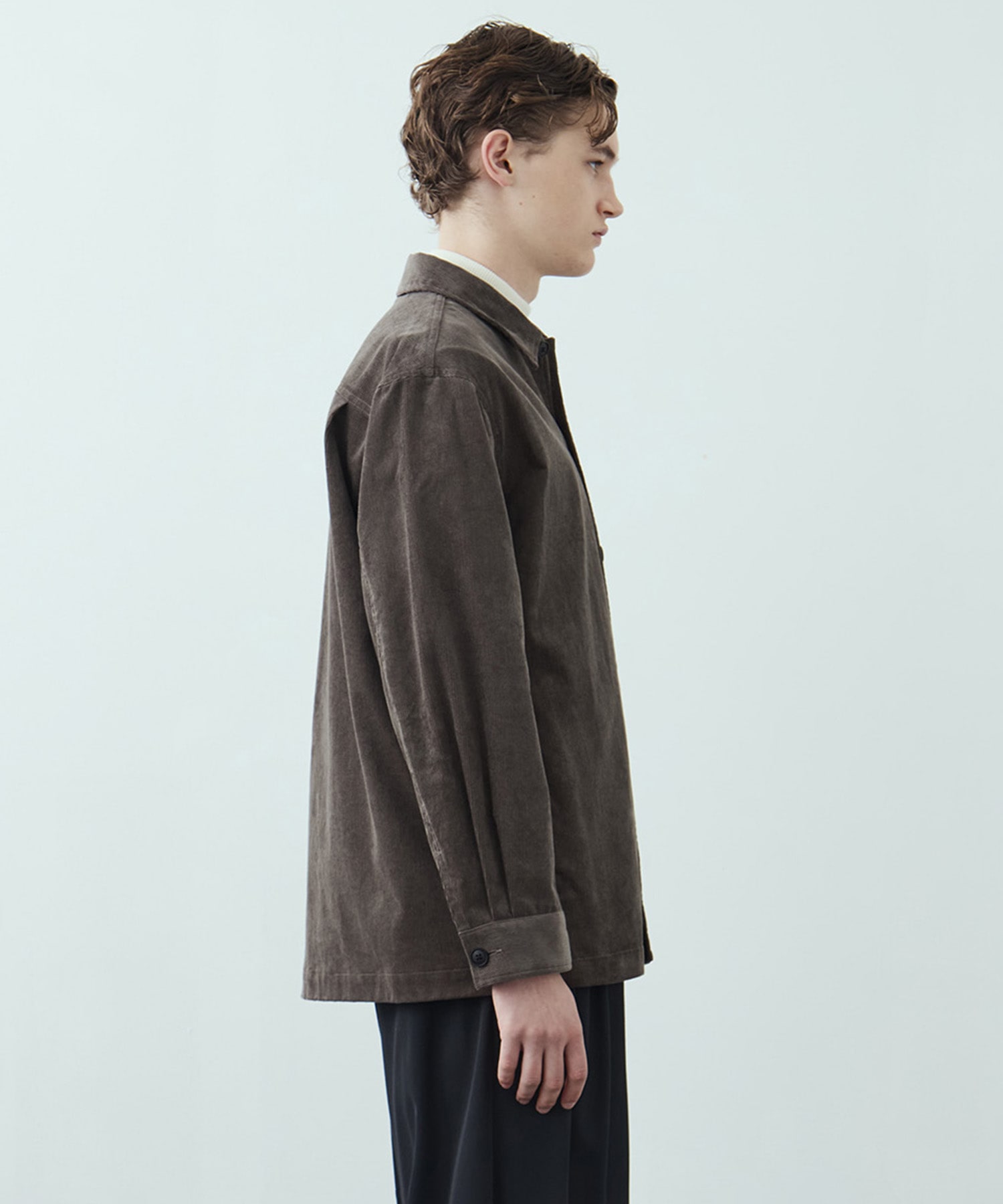 コットンコーデュロイ シャツジャケット