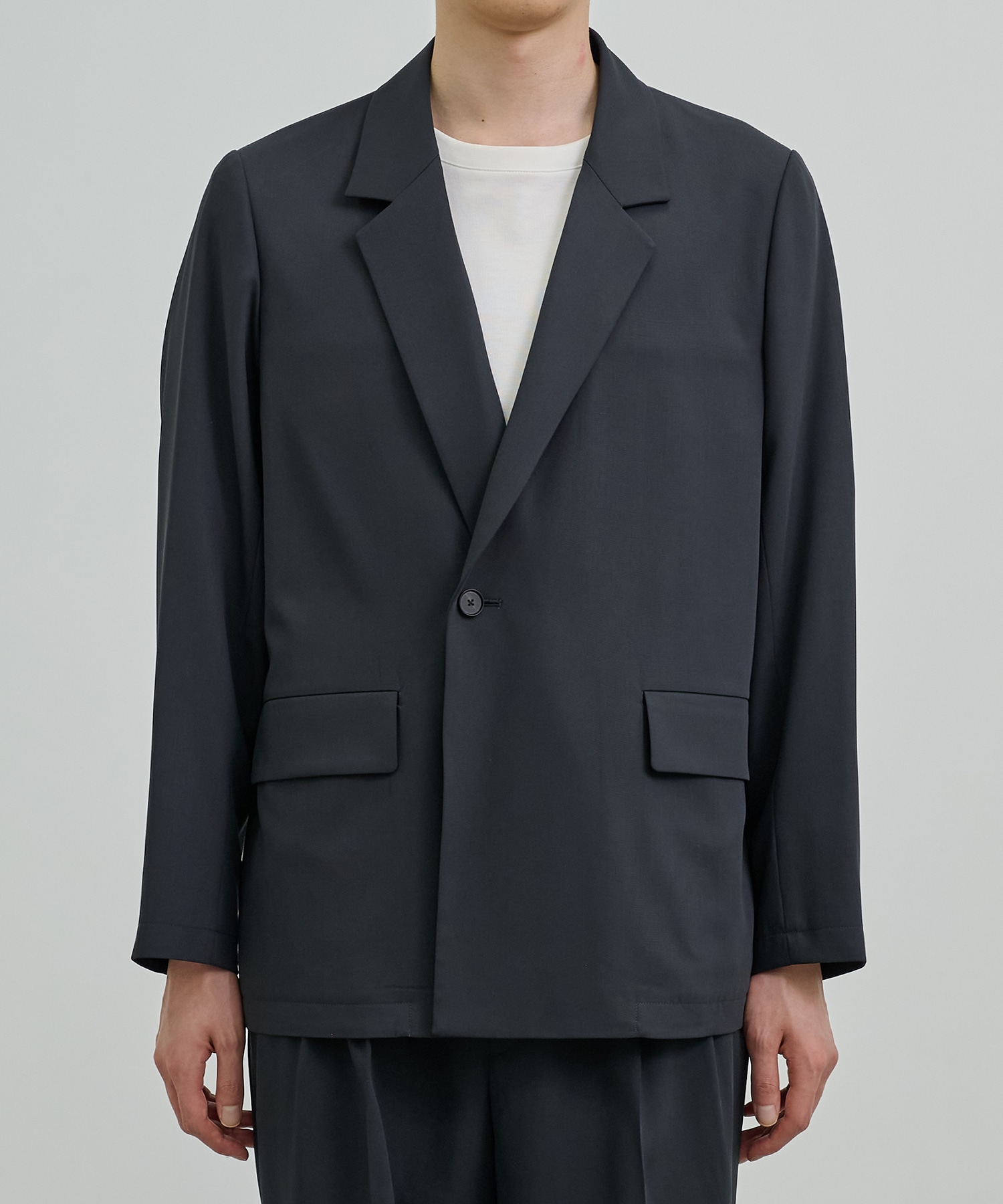 TECHNO WOOL リラックスジャケット