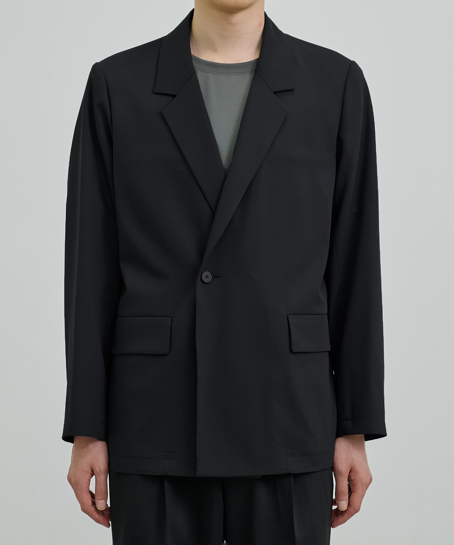 TECHNO WOOL リラックスジャケット