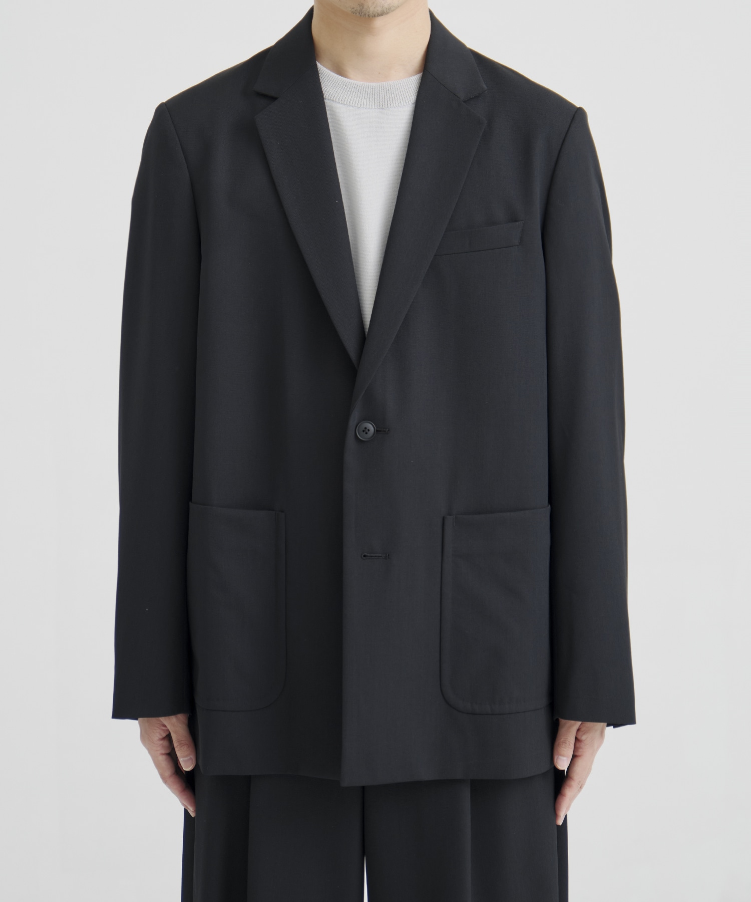 CLEAR WOOL シングルジャケット