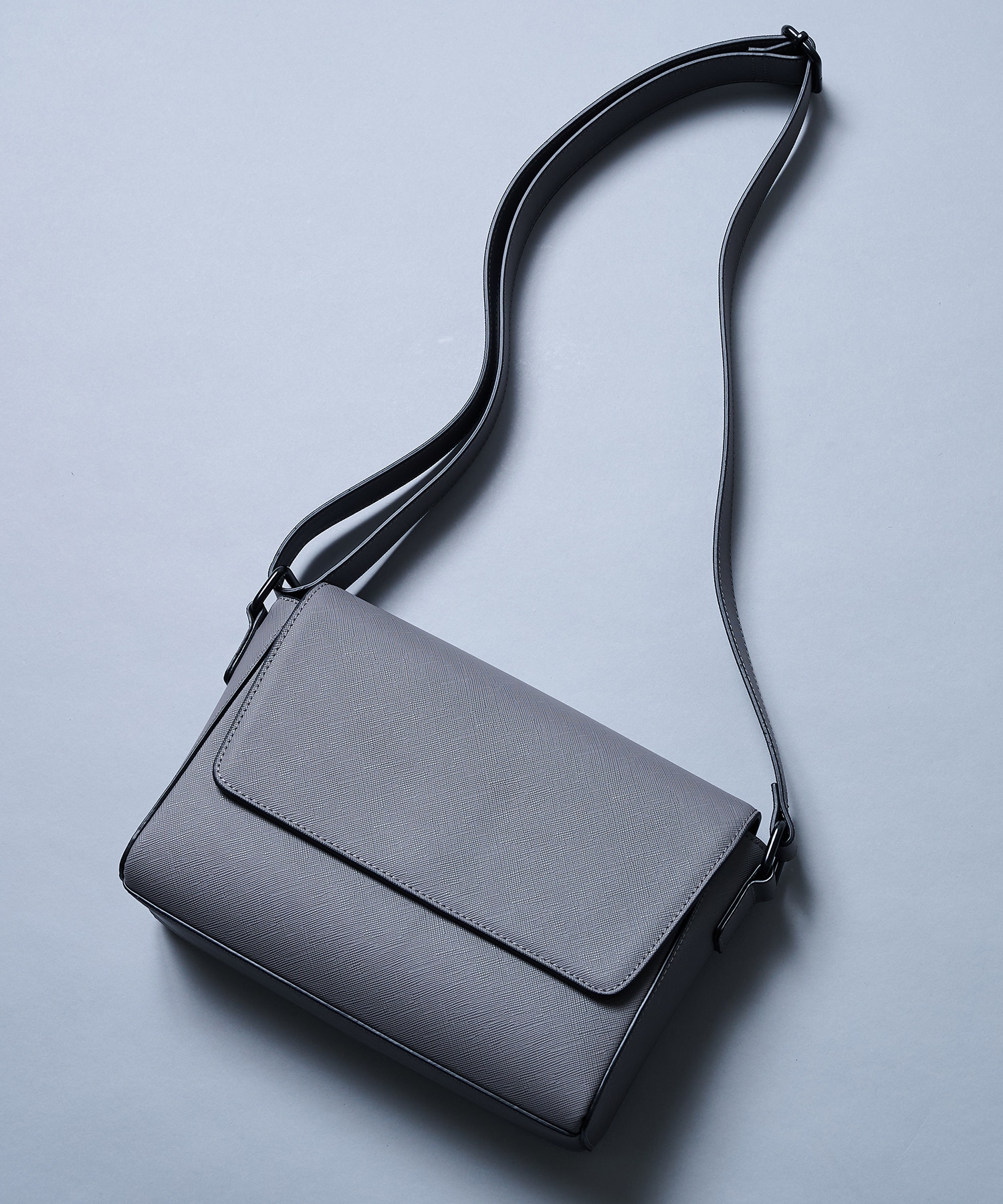 Saffiano Leather Shoulder Bag