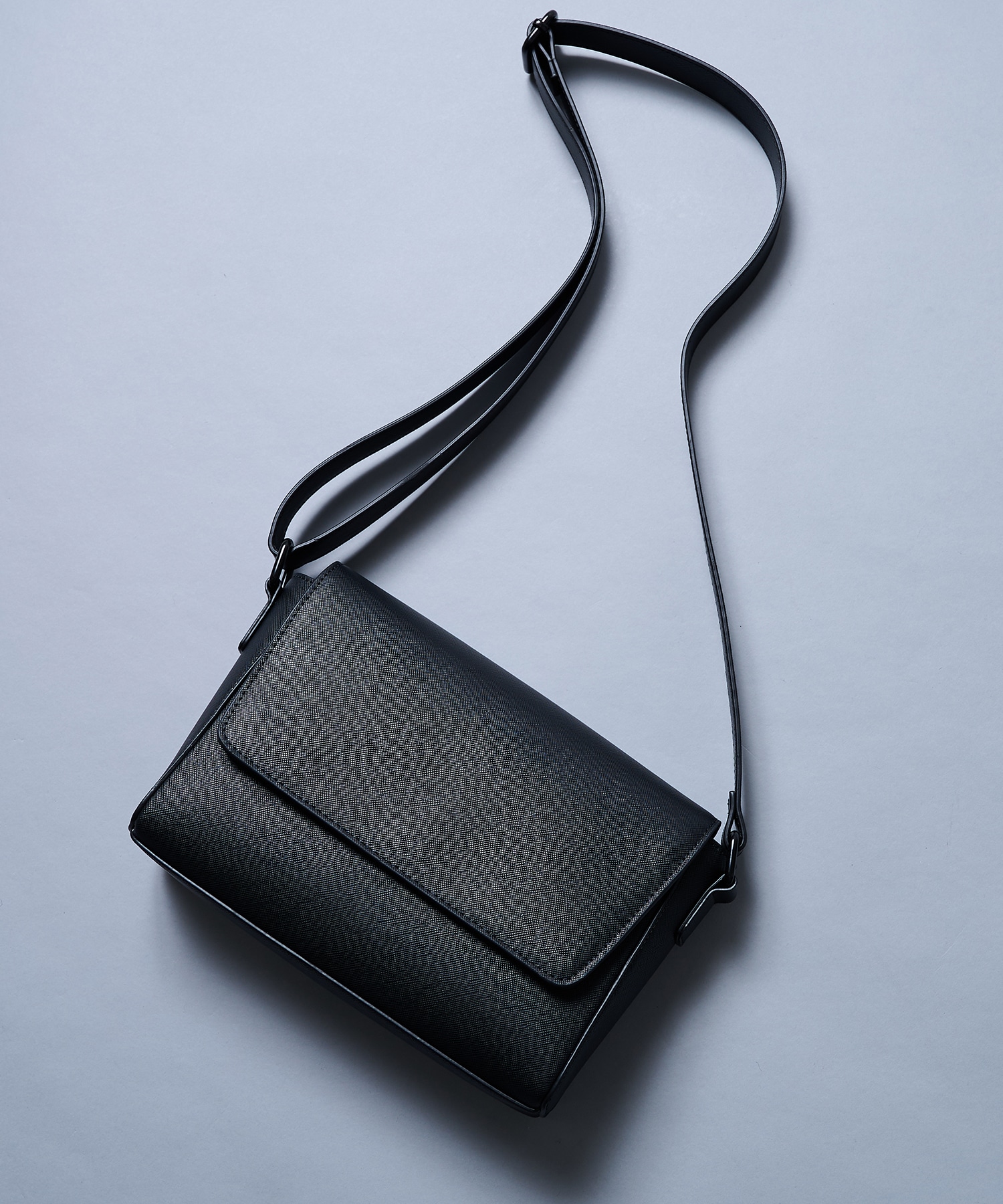 Saffiano Leather Shoulder Bag