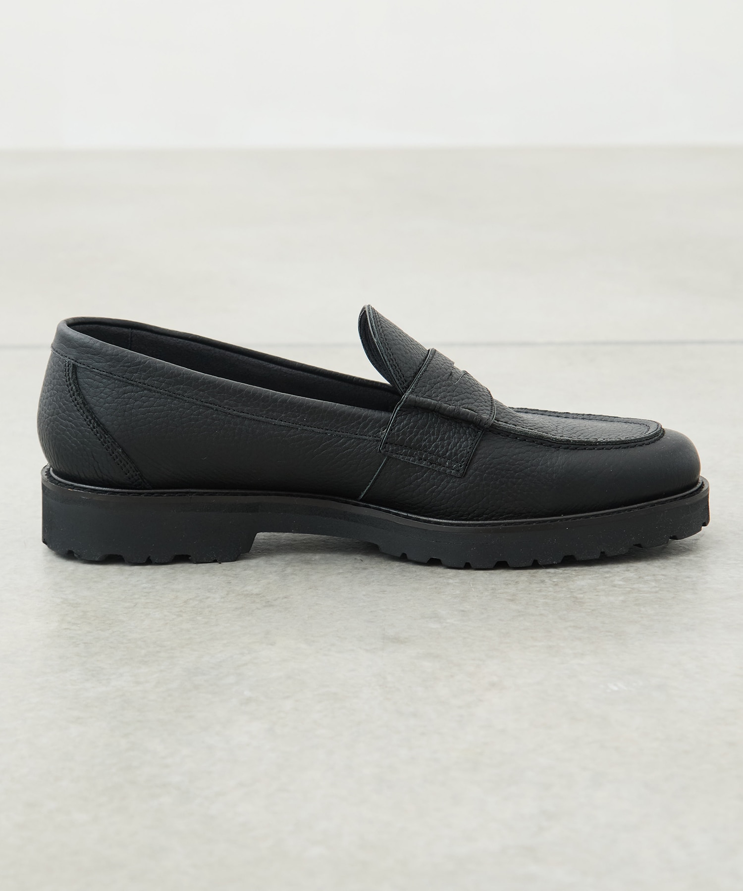 Vibram  LEATHER LOAFER