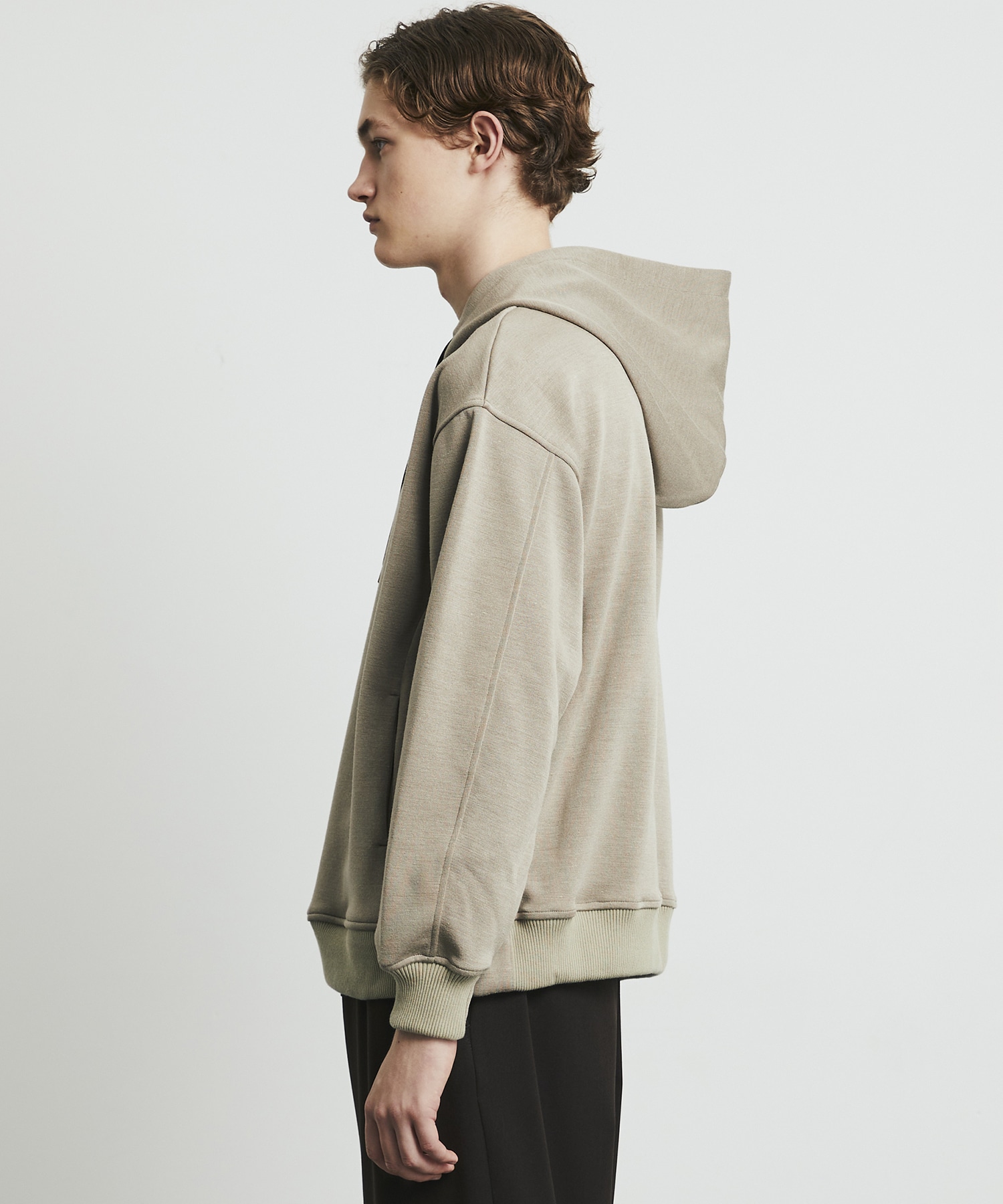 Naia Wool Double Knit Hoodie