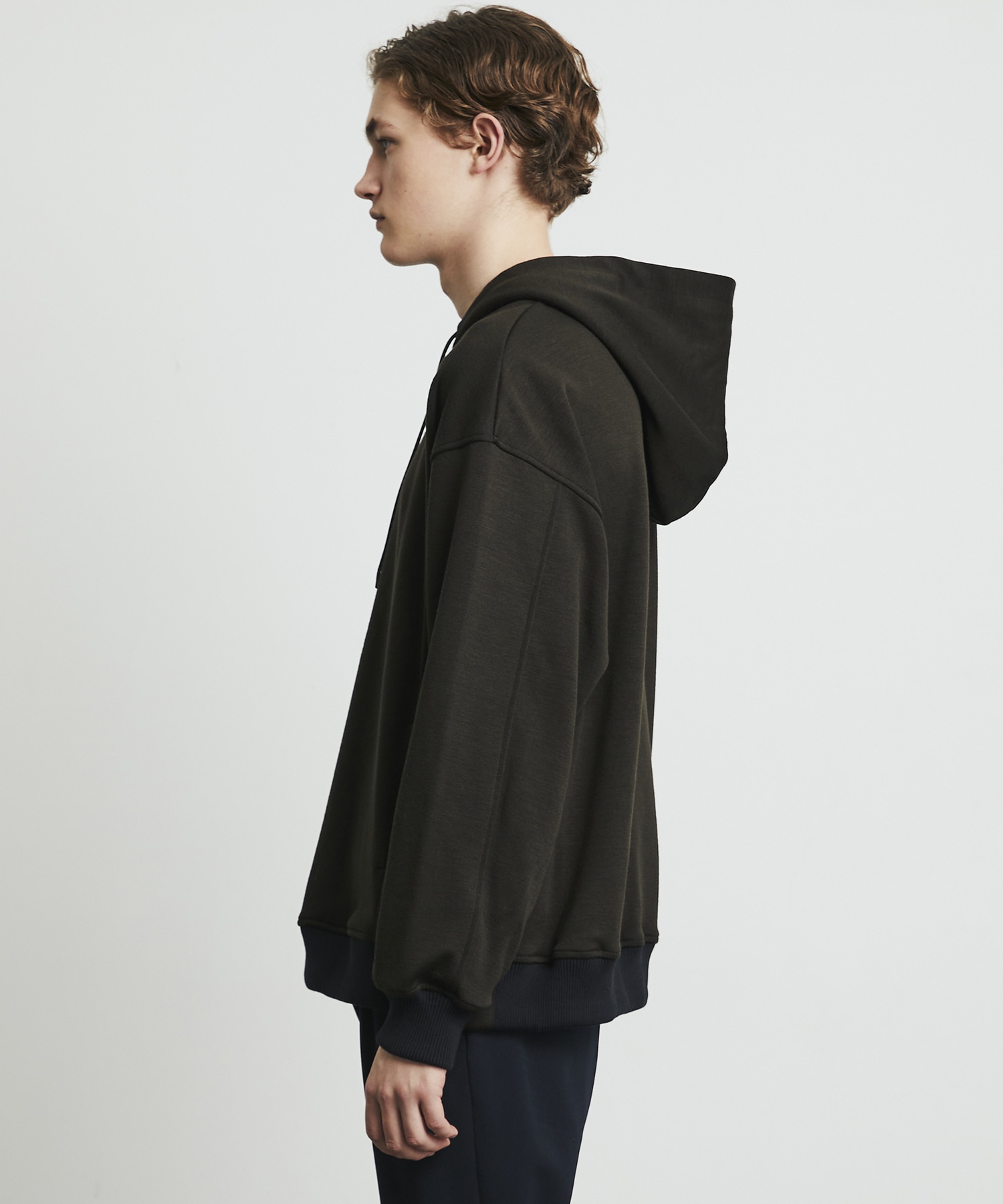 Naia Wool Double Knit Hoodie