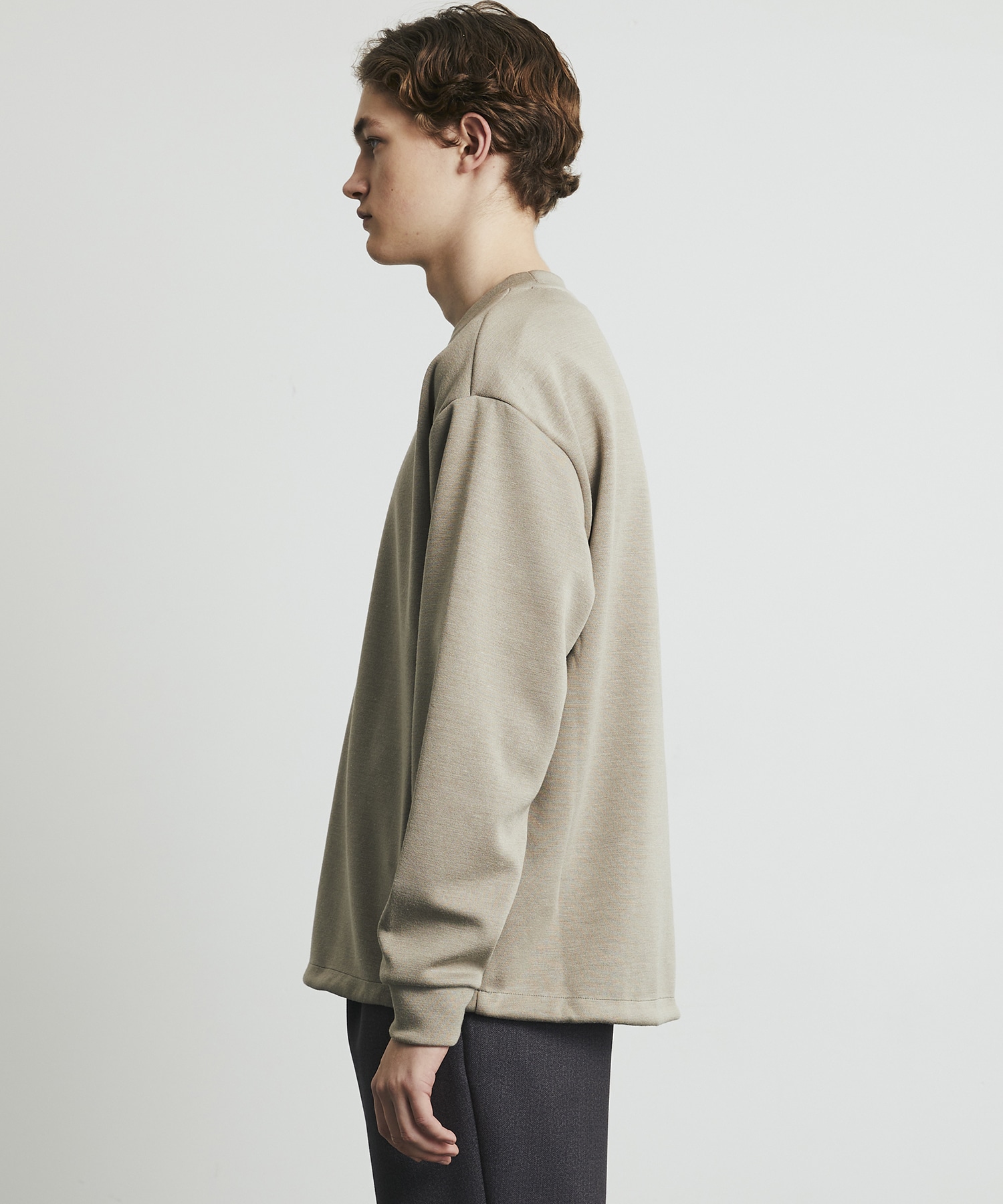 Naia Wool Double Knit Pullover