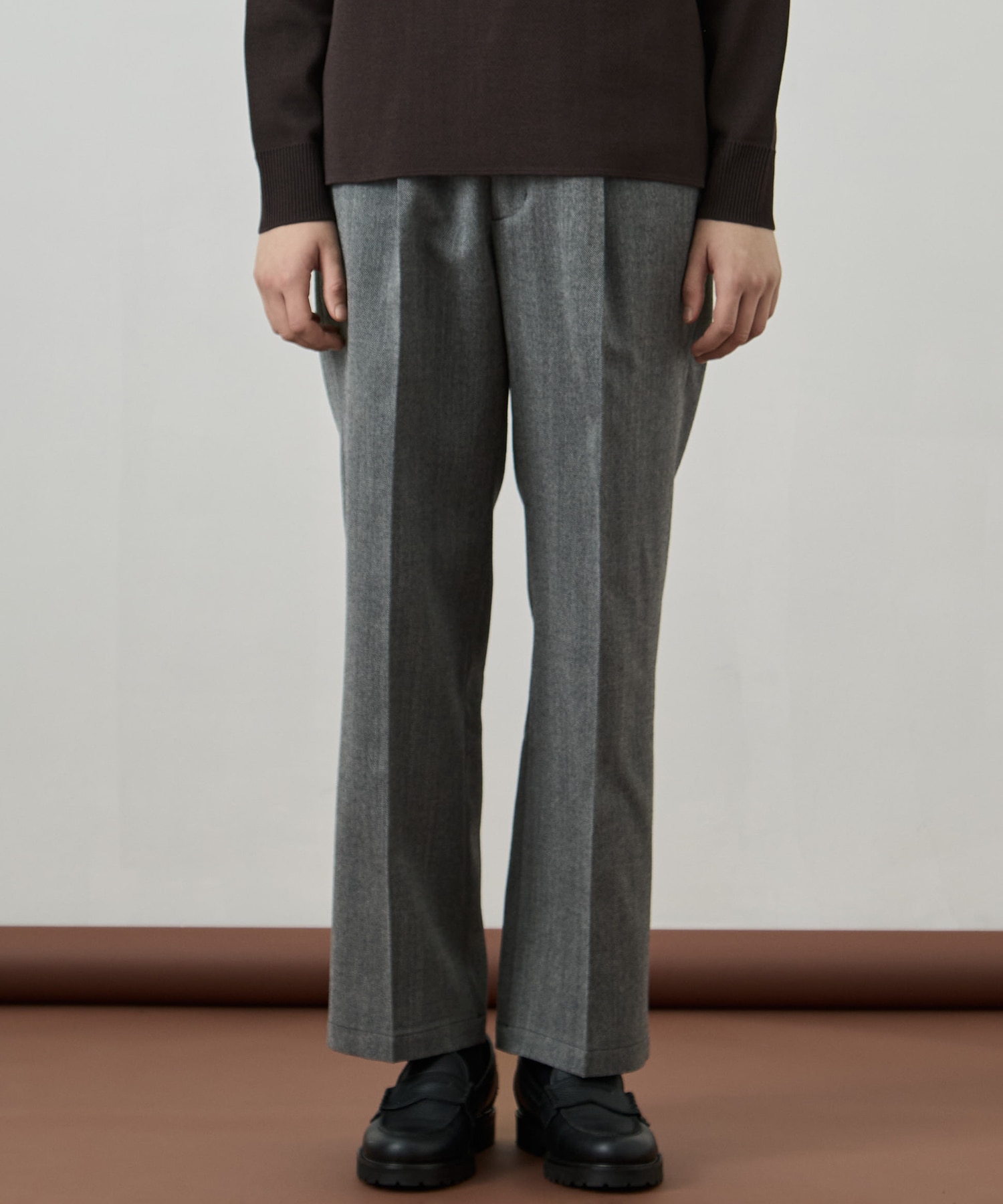 パタゴニアツイード1タックイージーパンツ