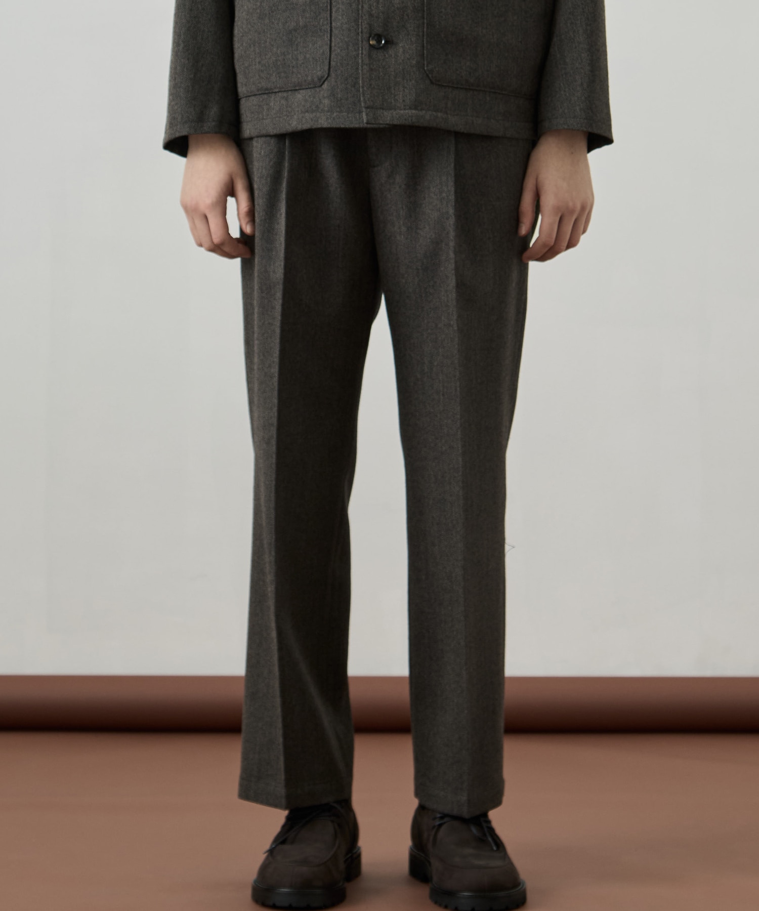 〈残りわずか〉パタゴニアツイード1タックイージーパンツ