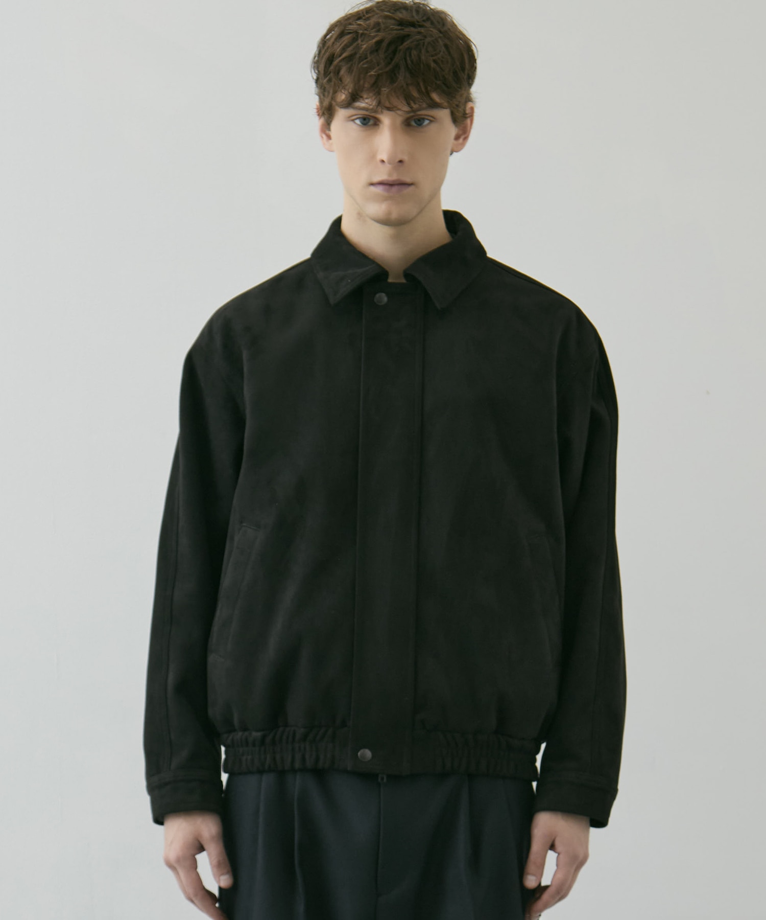 〈WEB限定｜先行予約〉LEATHER TEX SUEDE FLIGHT JACKET