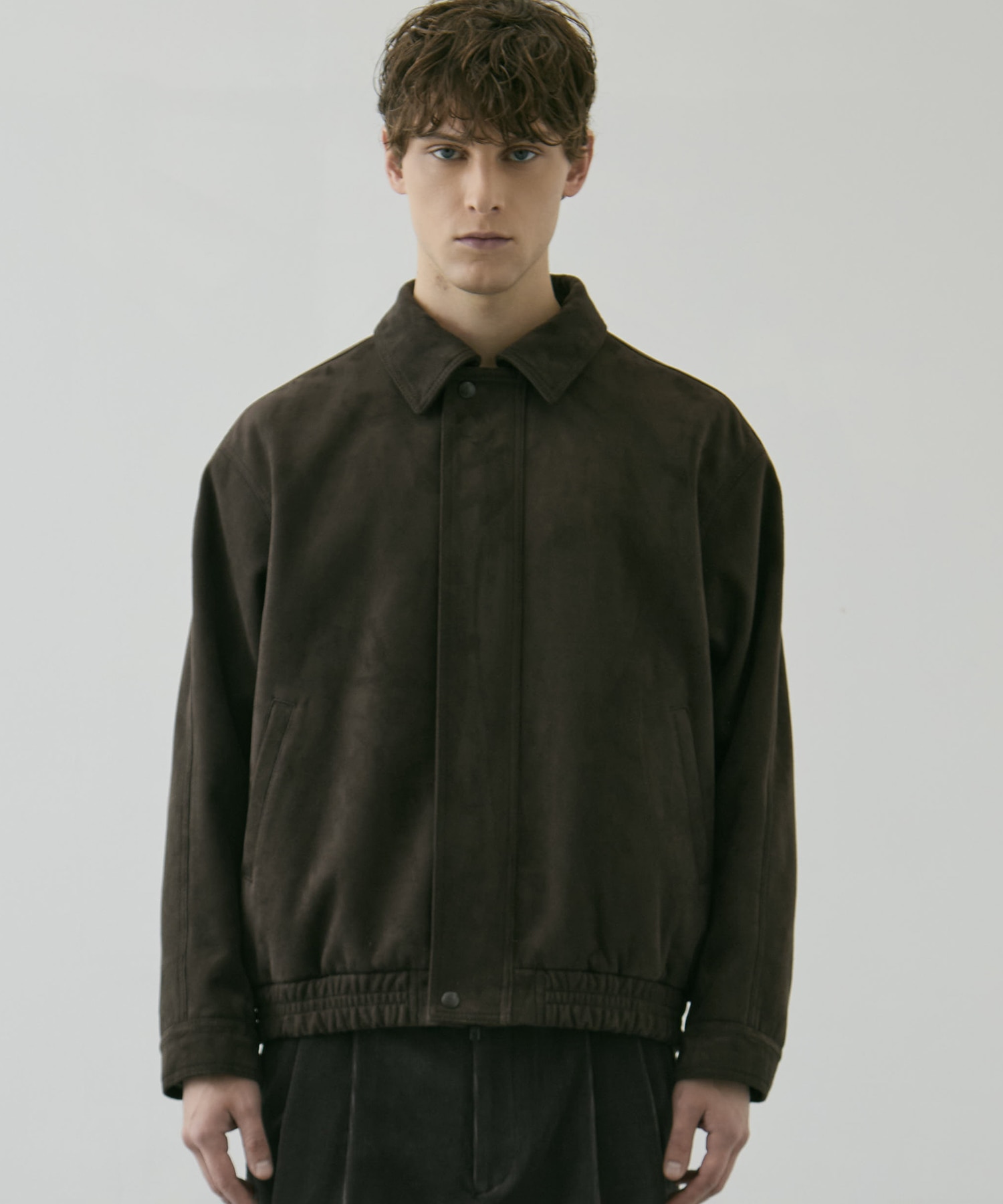 〈WEB限定｜先行予約〉LEATHER TEX SUEDE FLIGHT JACKET