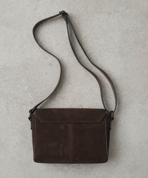 SUEDE SHOULDER BAG