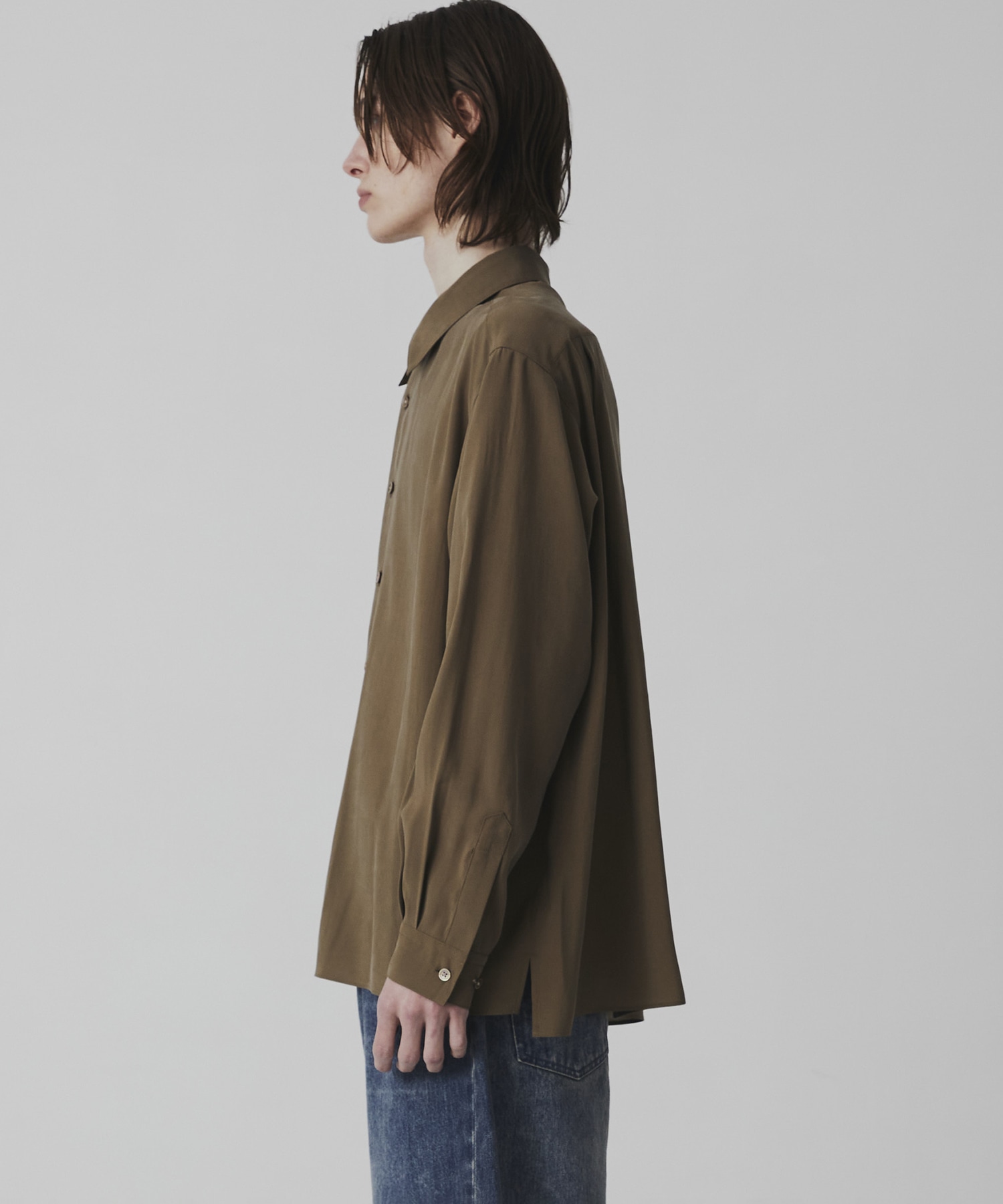 〈2026SS｜WEB限定｜限定7着〉フィブリルレーヨン リラックスシャツ