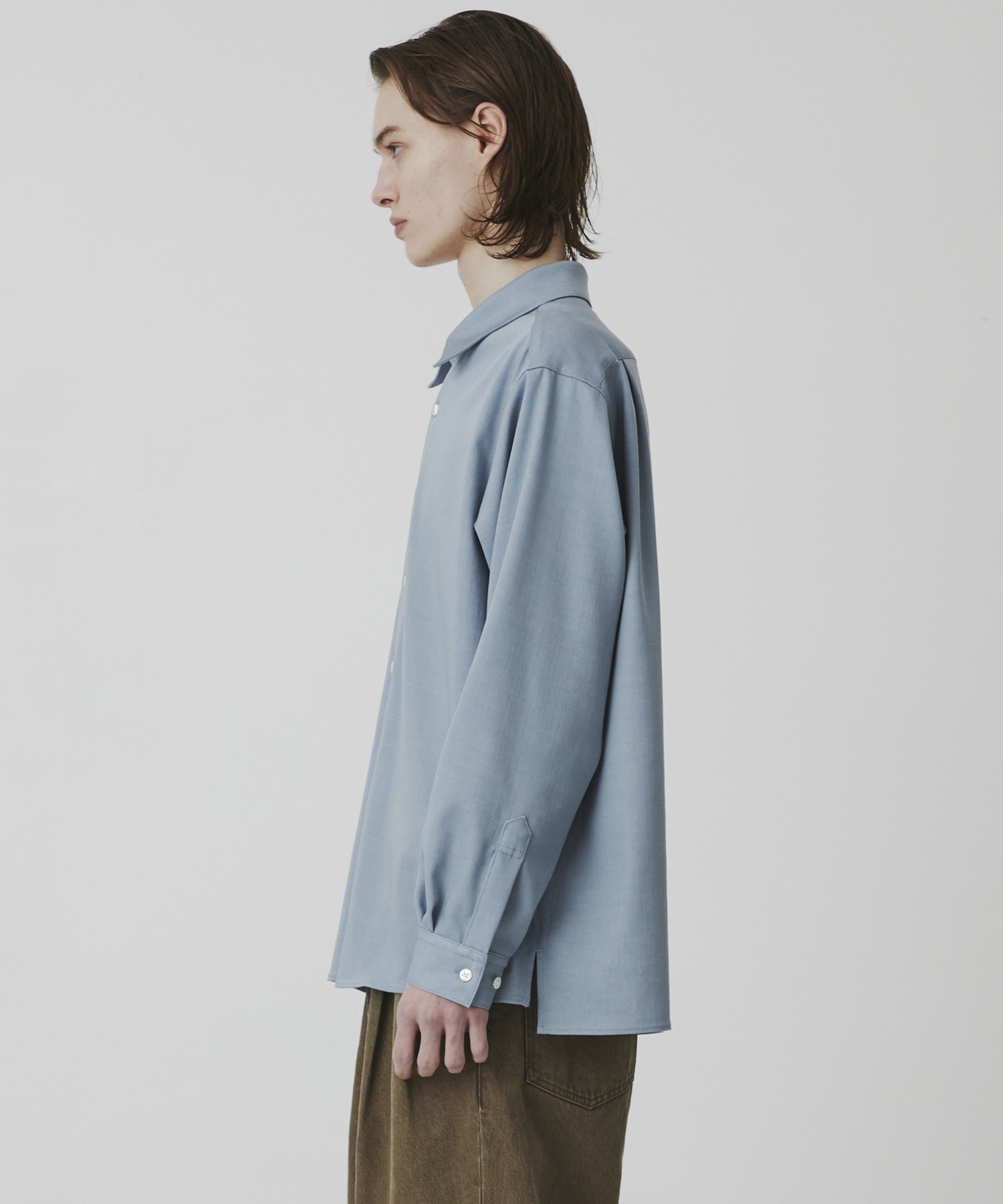 〈2026SS｜WEB先行販売〉スラブシャンブレー デニムシャツ