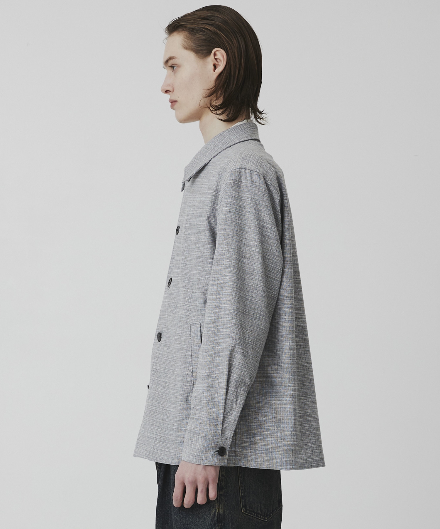 〈2026SS〉Slab Tweed カバーオール