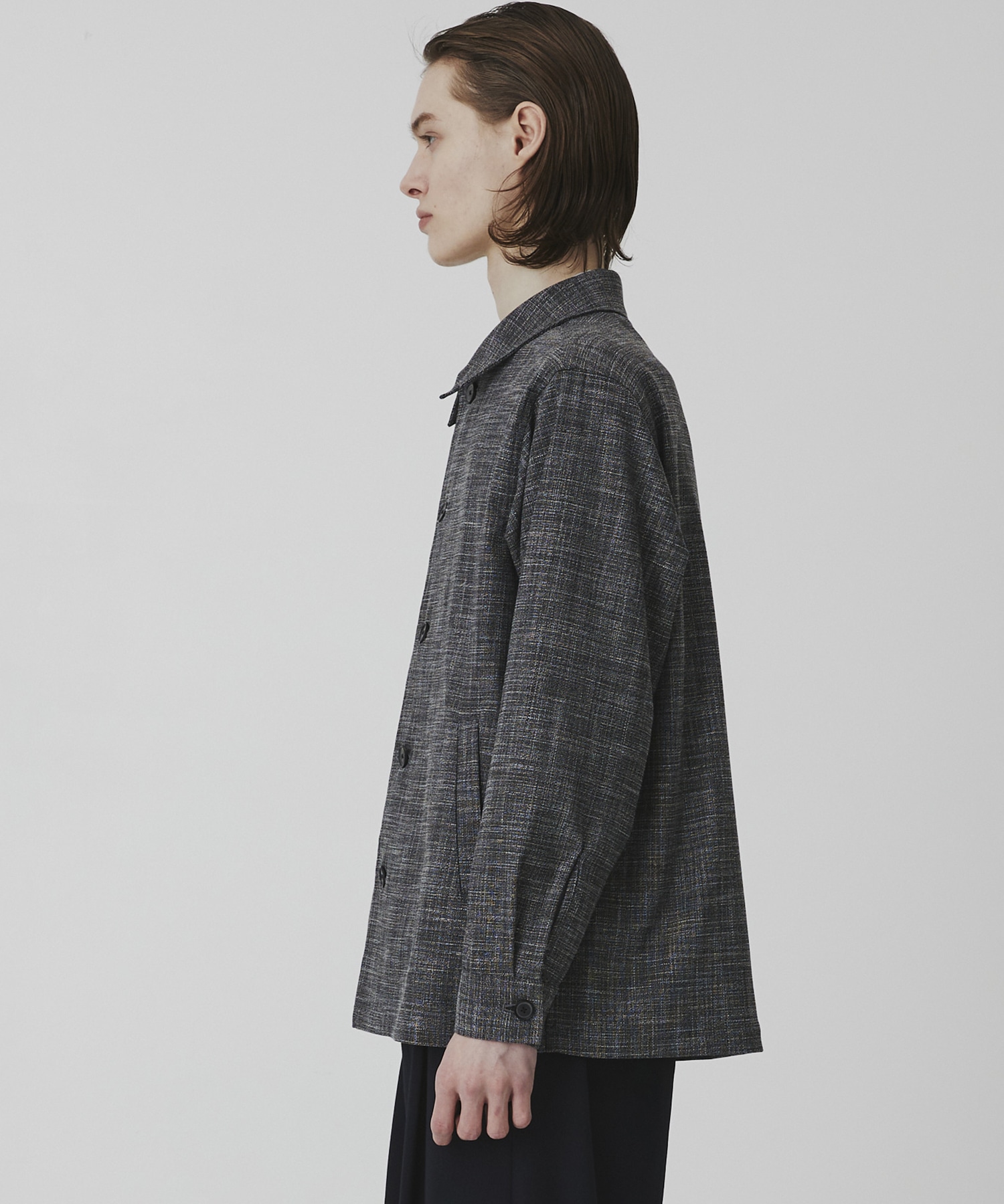 〈2026SS〉Slab Tweed カバーオール