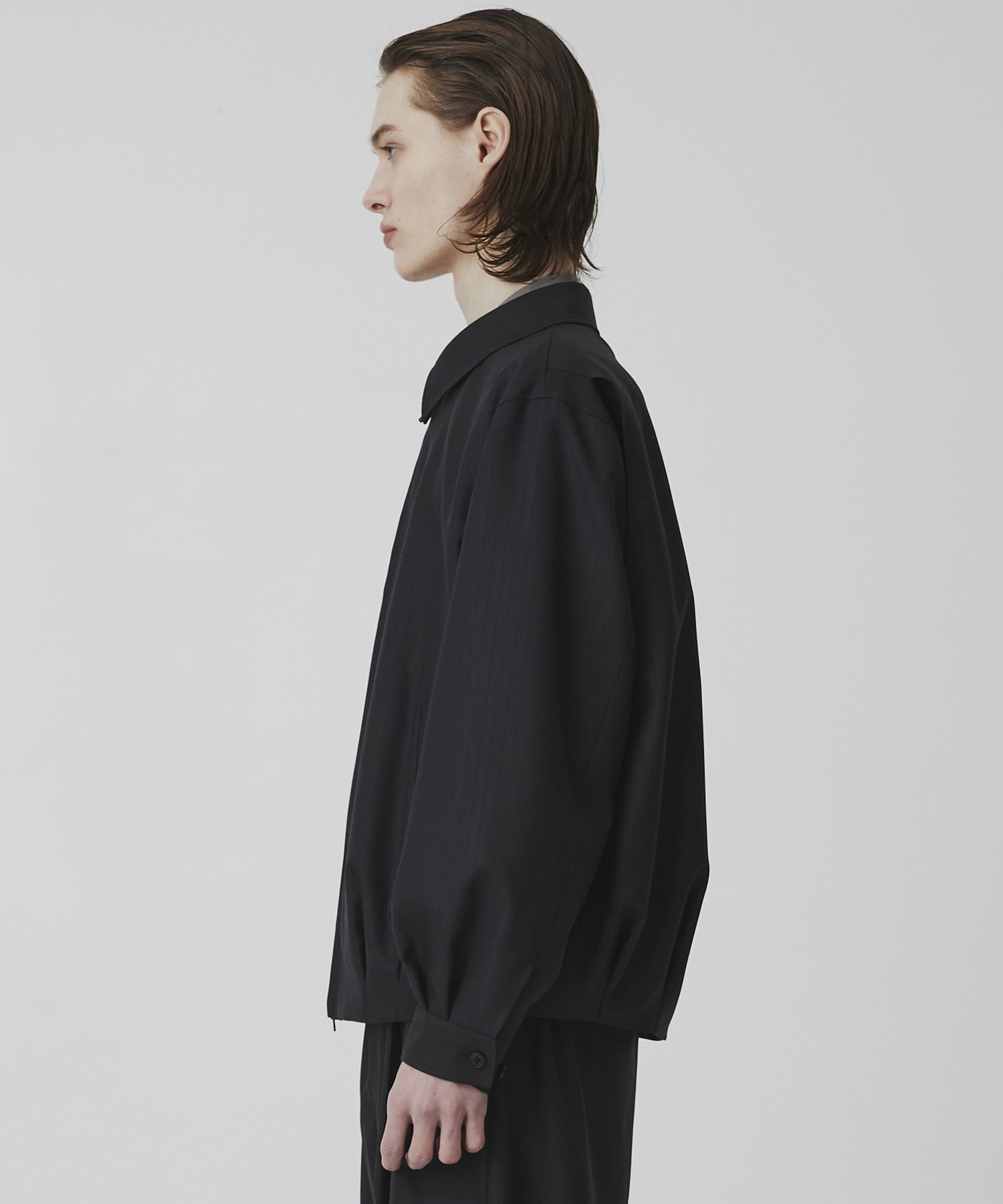 〈2026SS〉RWS CHUBUT WOOL バルーンジップブルゾン