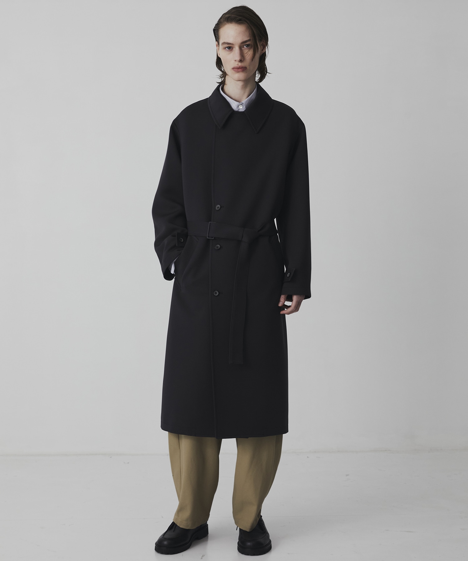 〈再入荷なし〉Three Weave 2way スタンドコート