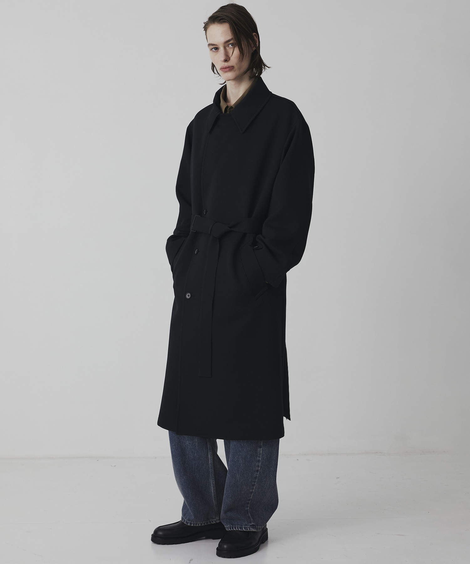 〈再入荷なし〉Three Weave 2way スタンドコート