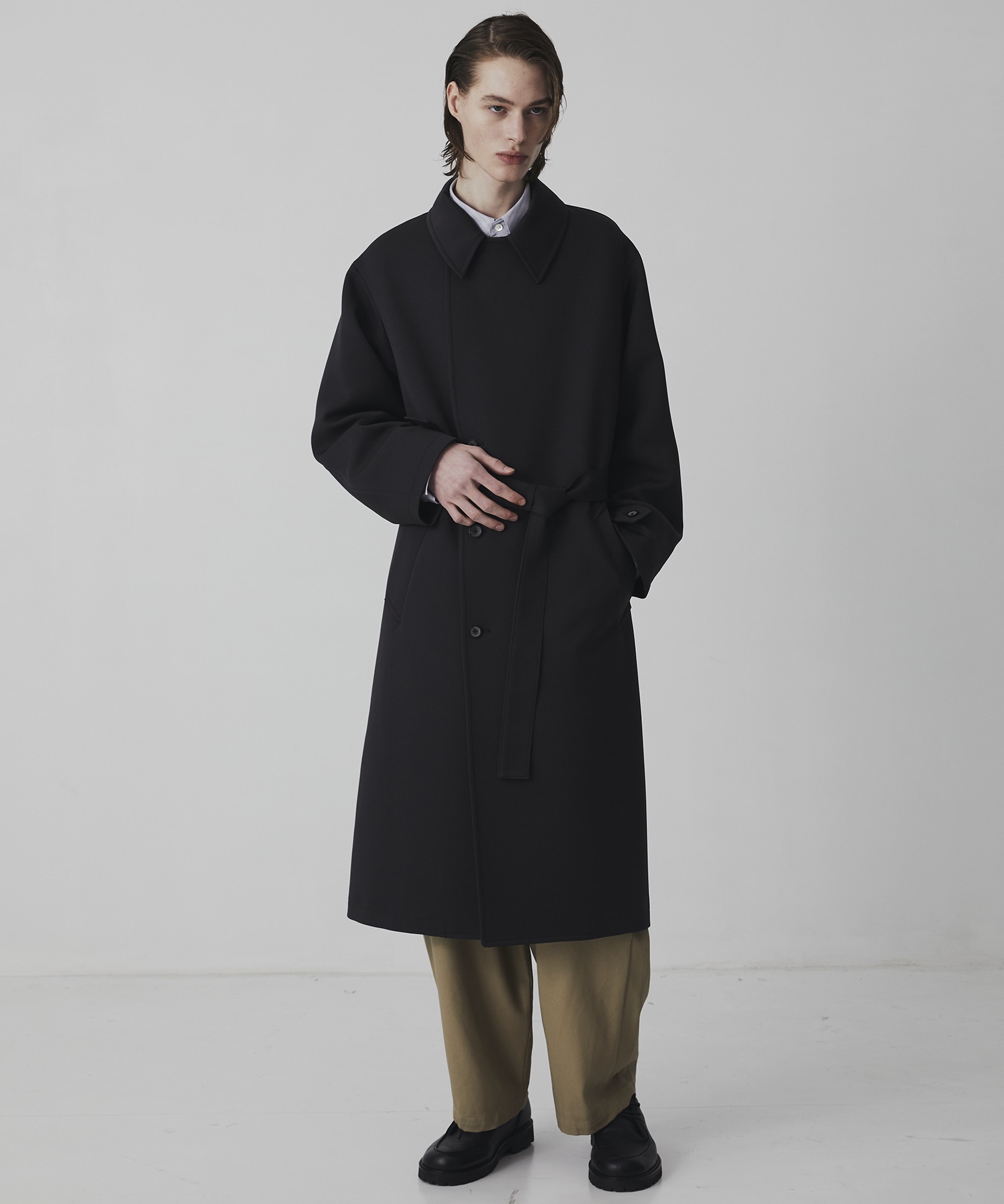 〈2026SS〉Three Weave 2way スタンドコート