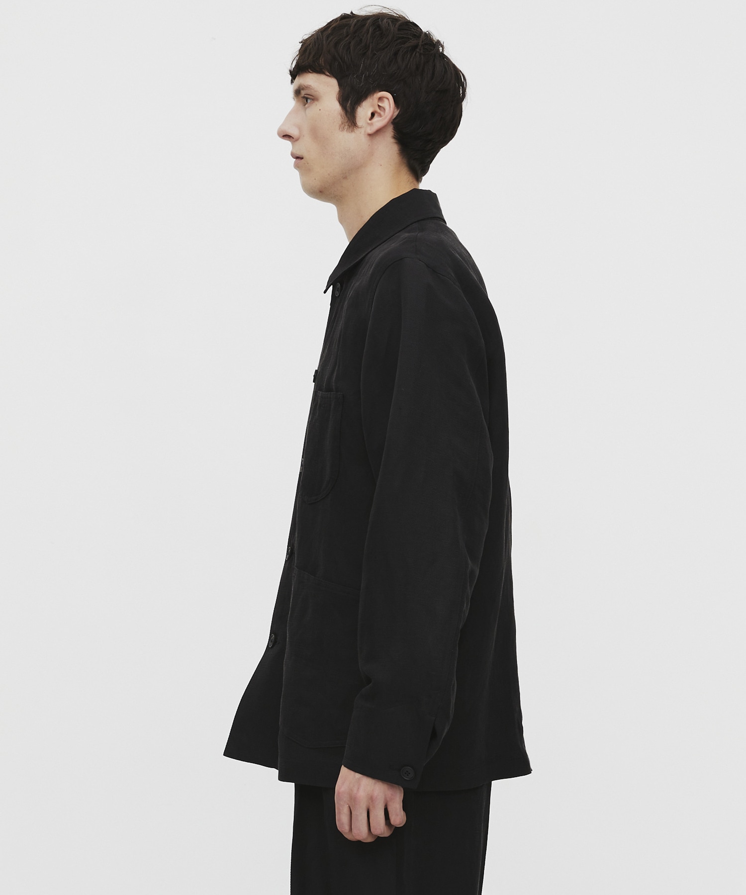 〈残りわずか｜再入荷なし〉VINTAGE SILK LINEN カバーオール