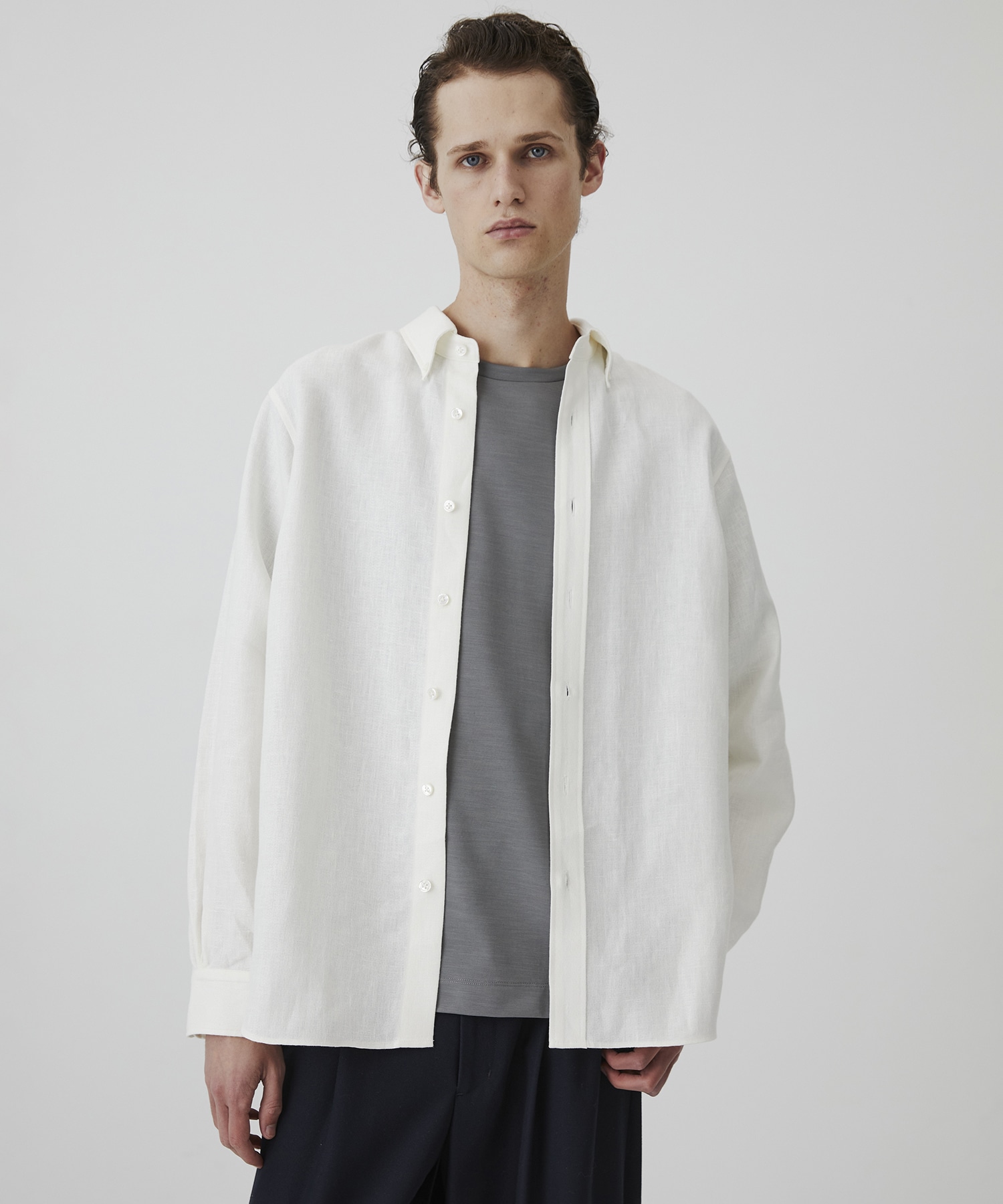 LINEN AMUNDSEN B.D SHIRT