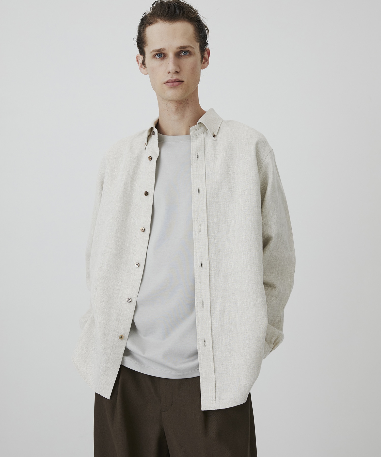 LINEN AMUNDSEN B.D SHIRT