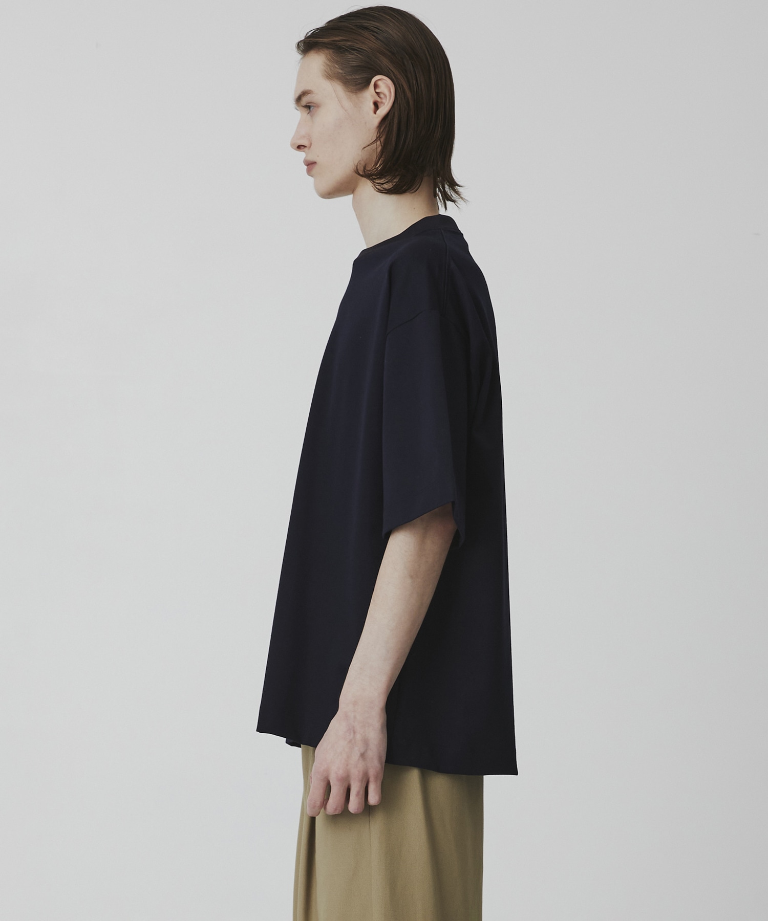 SEA ISLAND COTTON リラックスTシャツ