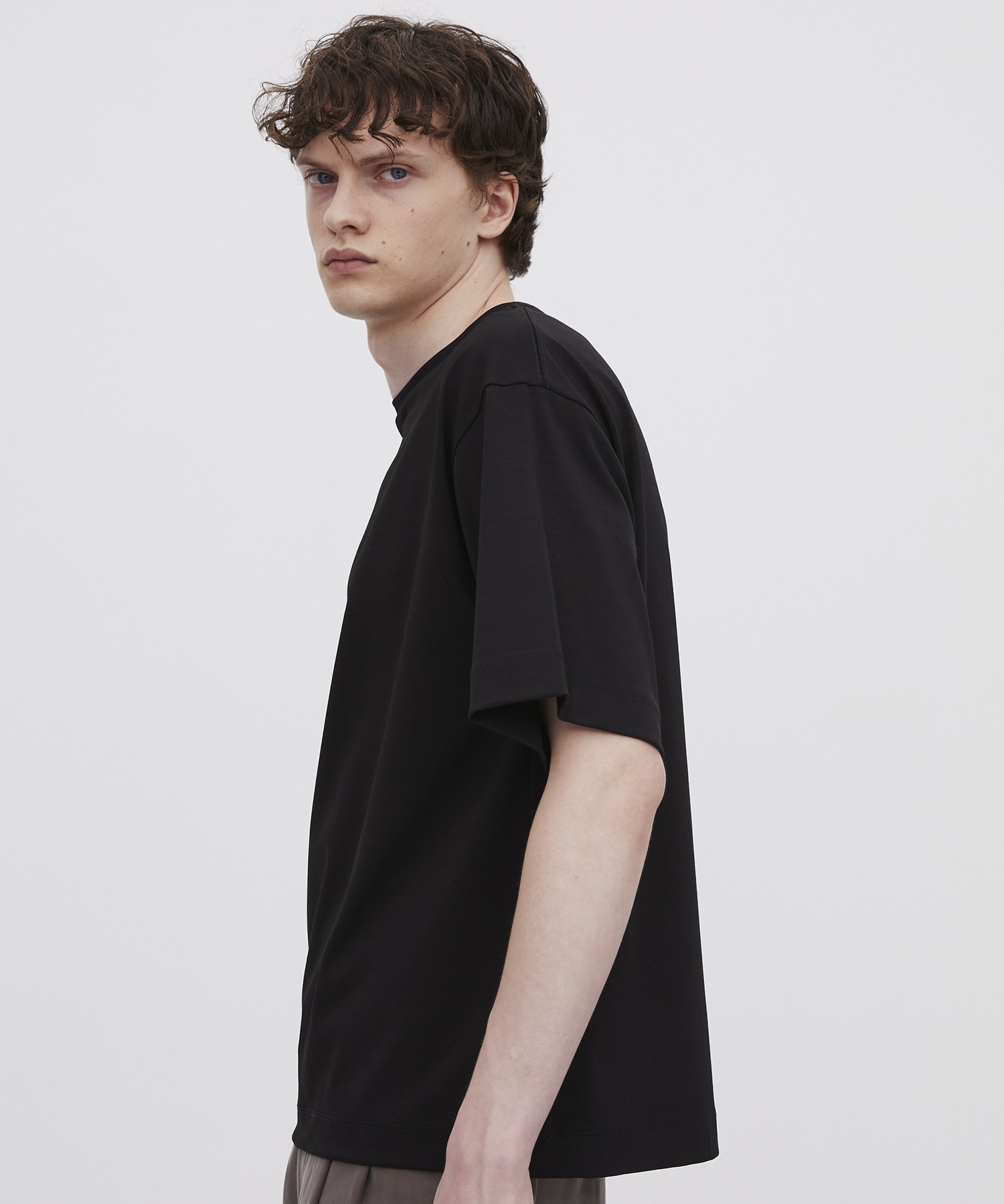 Super 140's ウールテクノラマ リラックスTシャツ