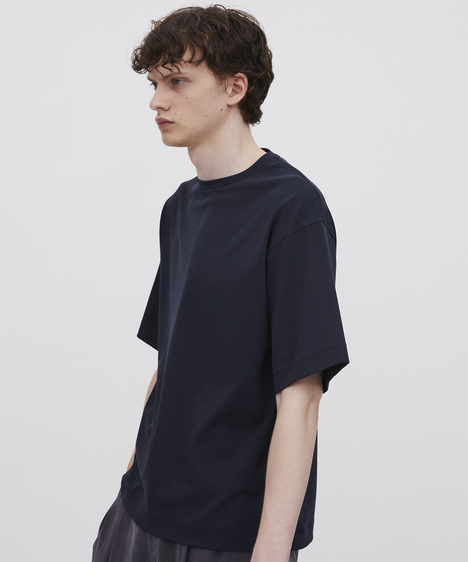 Super 140's ウールテクノラマ リラックスTシャツ