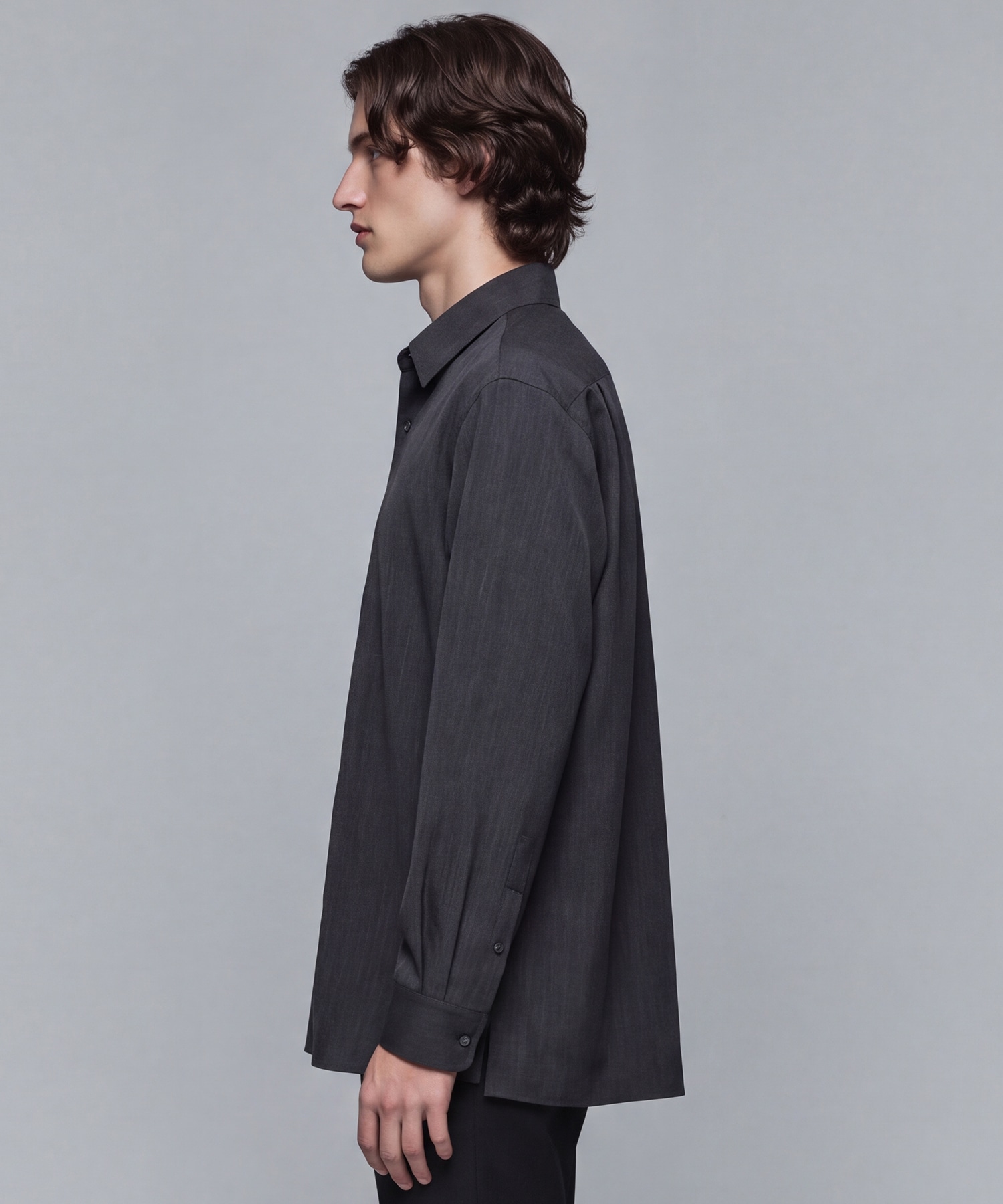 〈WEB限定〉HYBRID WOOL リラックスシャツ