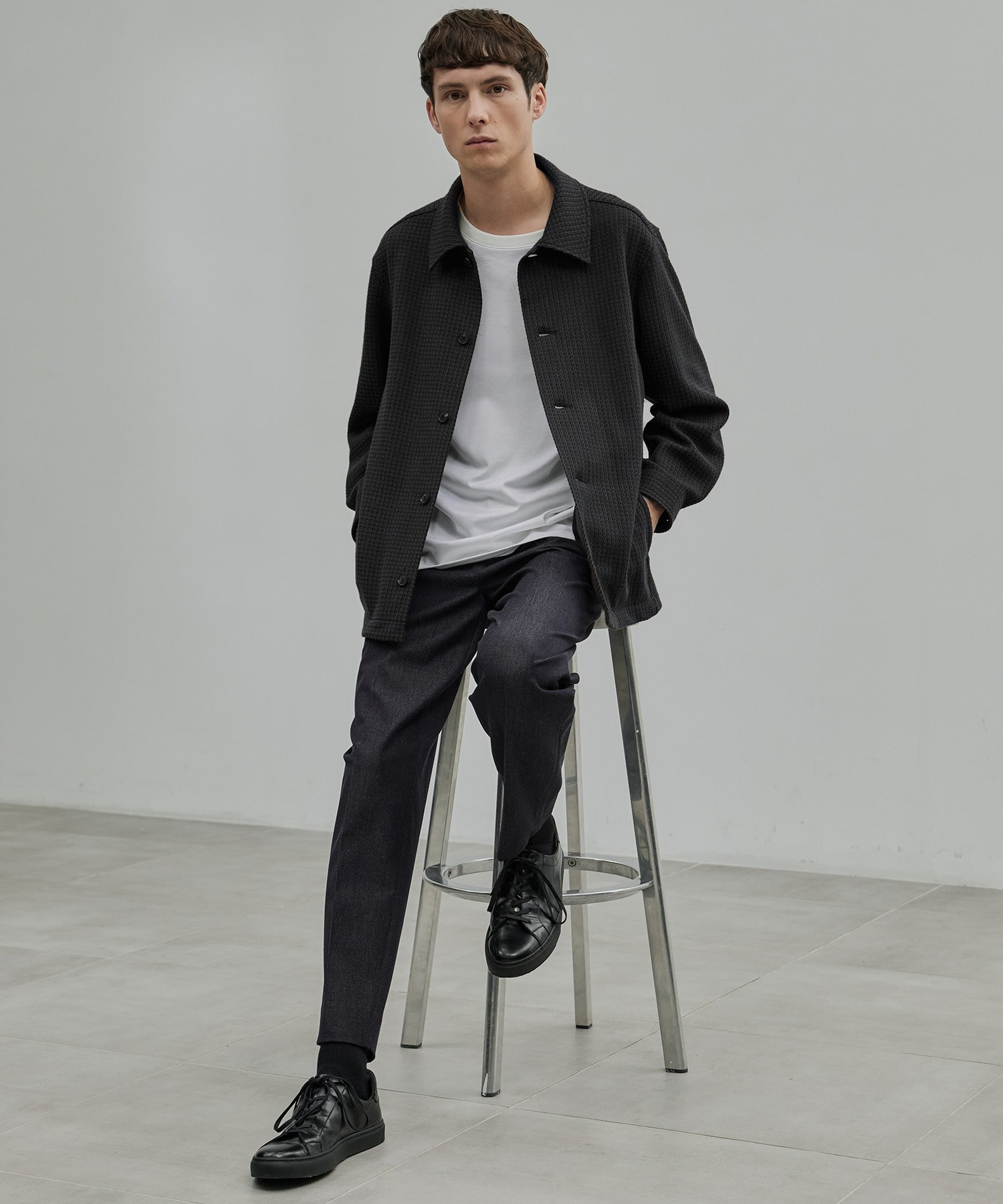 RUSSELL TWEED ロングスリーブシャツ