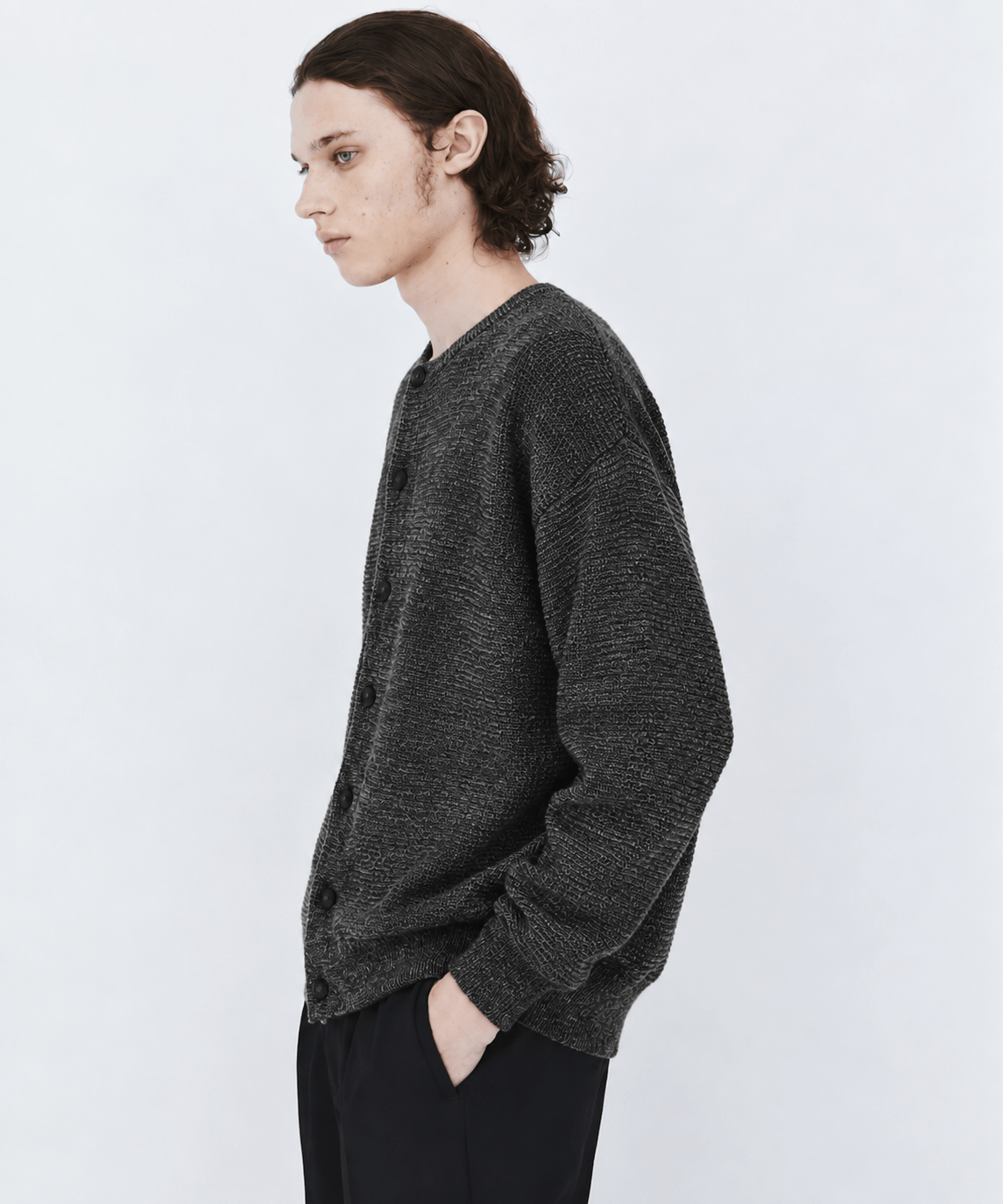 WOOL RAMIE CARDIGAN