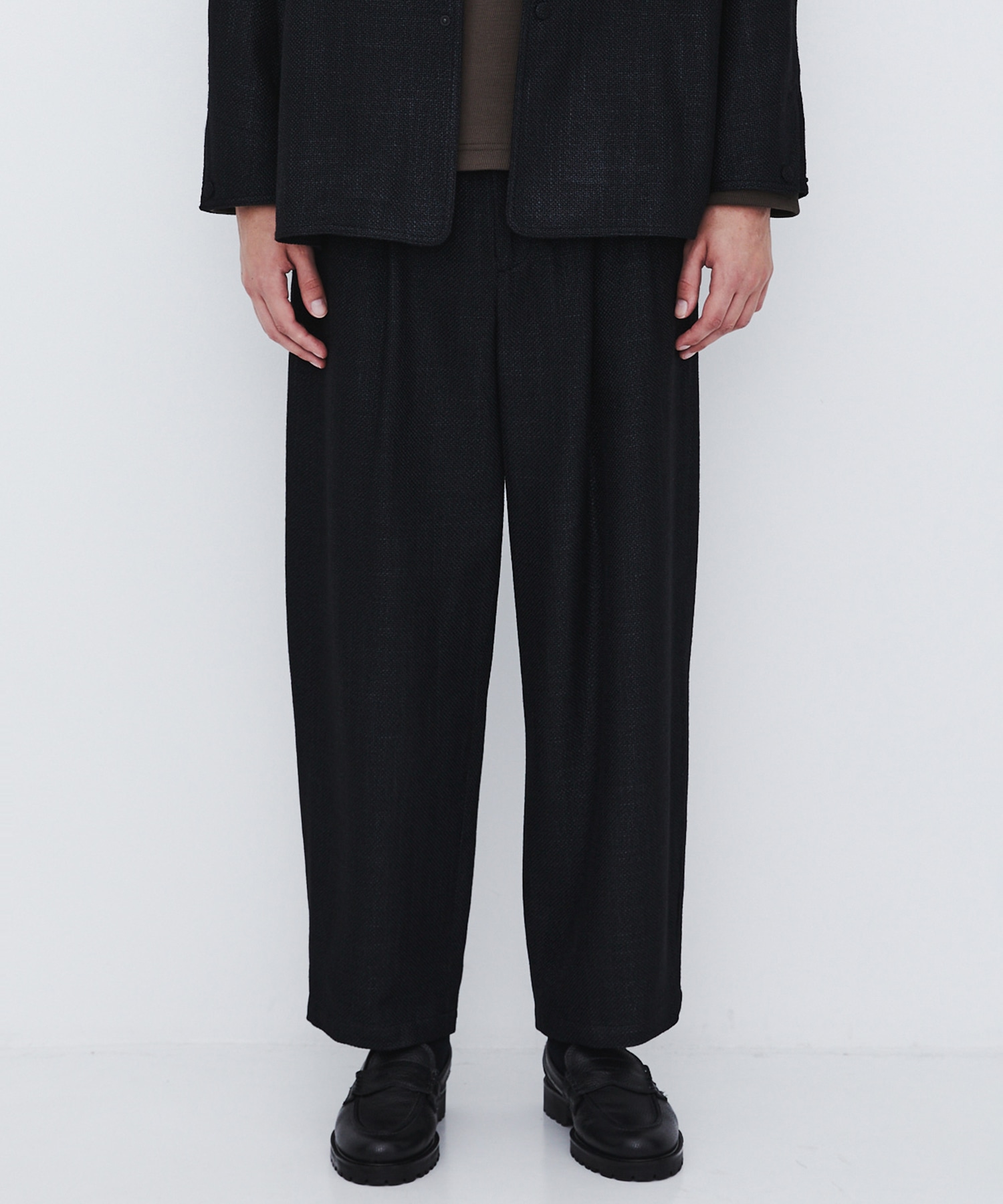 〈数量限定｜各サイズ1点のみ〉SILK BROKEN OX WORK PANTS