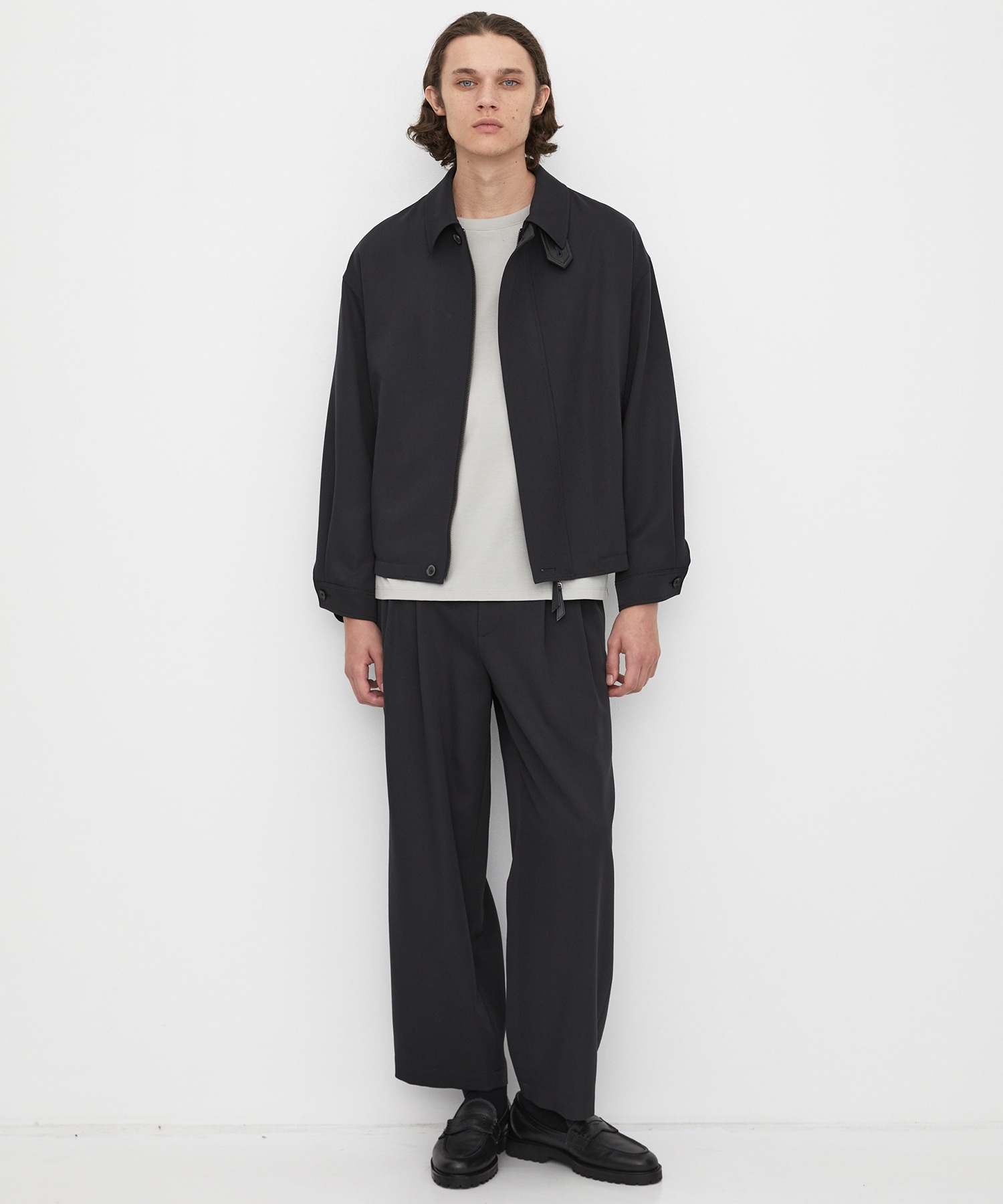 超撥水 WOOL GABARDINE FLIGHT BLOUSON