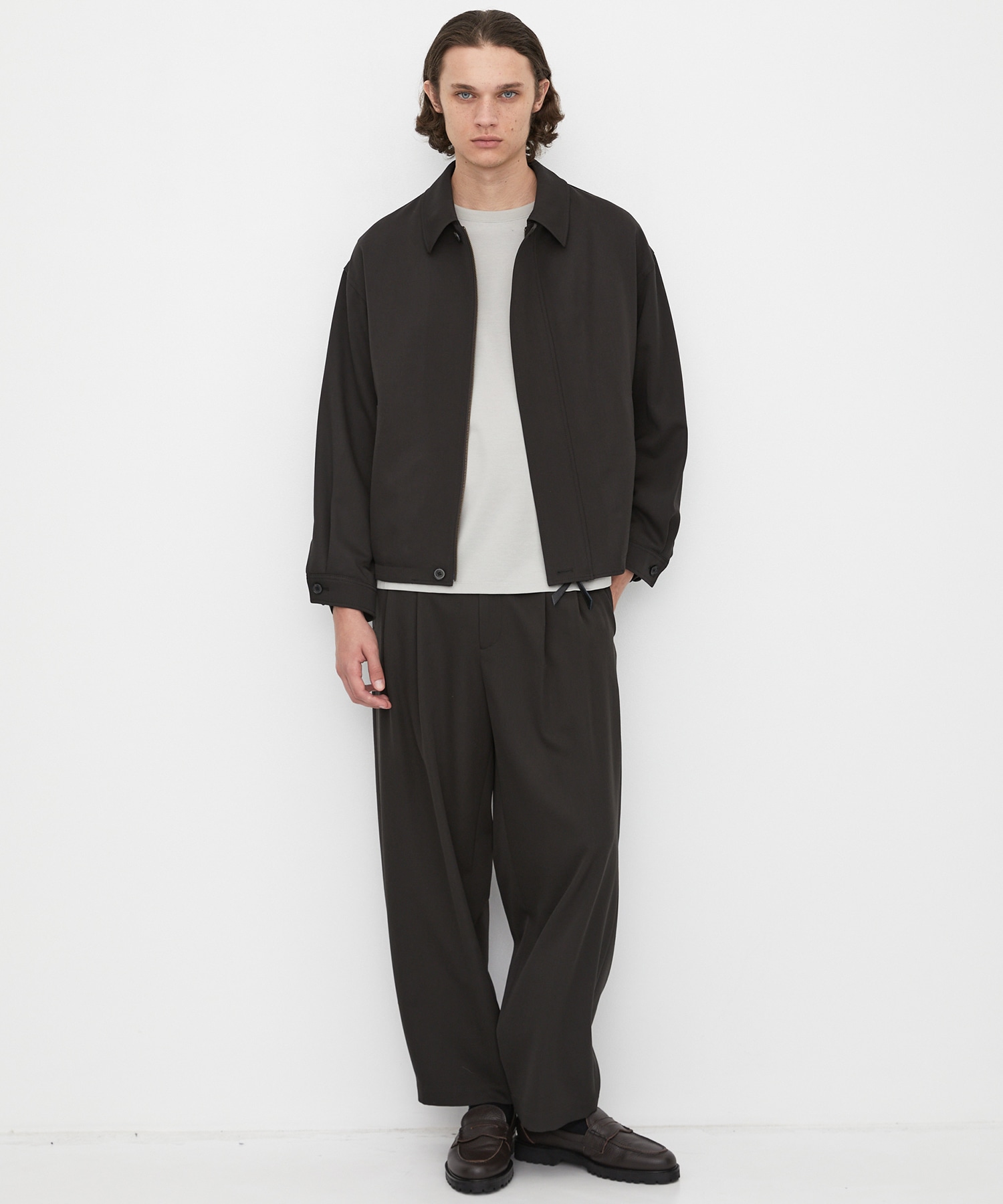 超撥水 WOOL GABARDINE FLIGHT BLOUSON