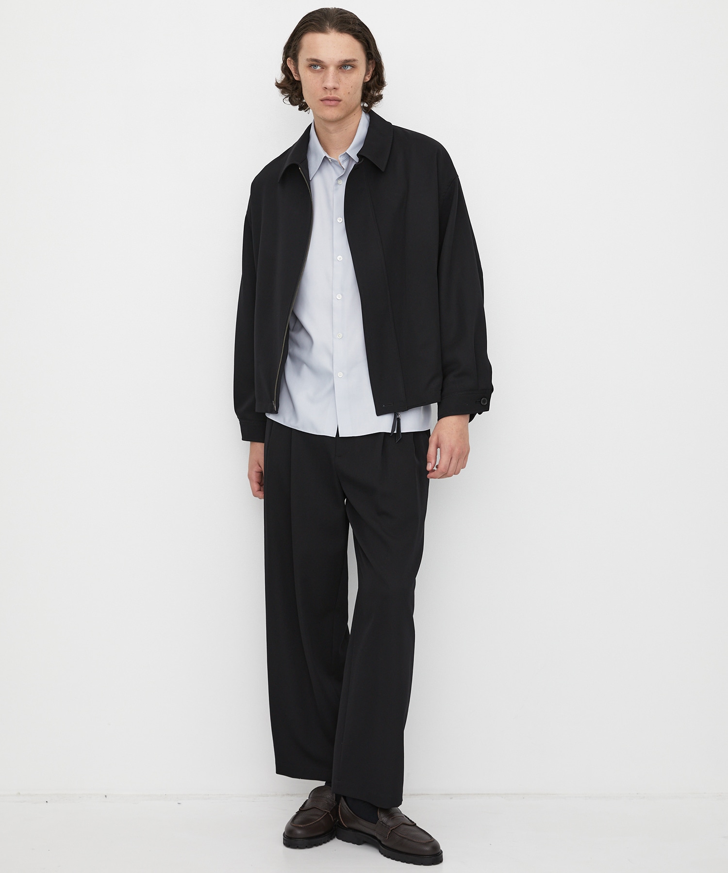 超撥水 WOOL GABARDINE FLIGHT BLOUSON