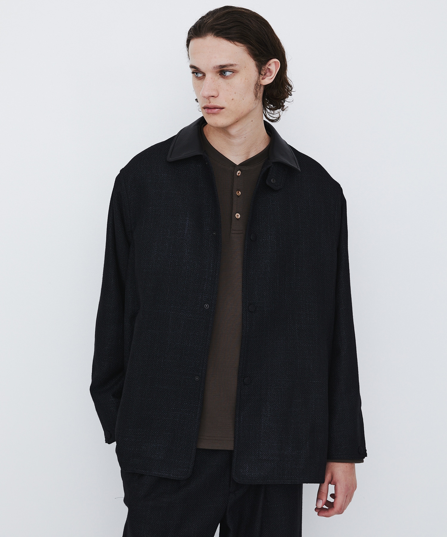 〈数量限定｜各サイズ1点のみ〉SILK BROKEN OX WORK JACKET