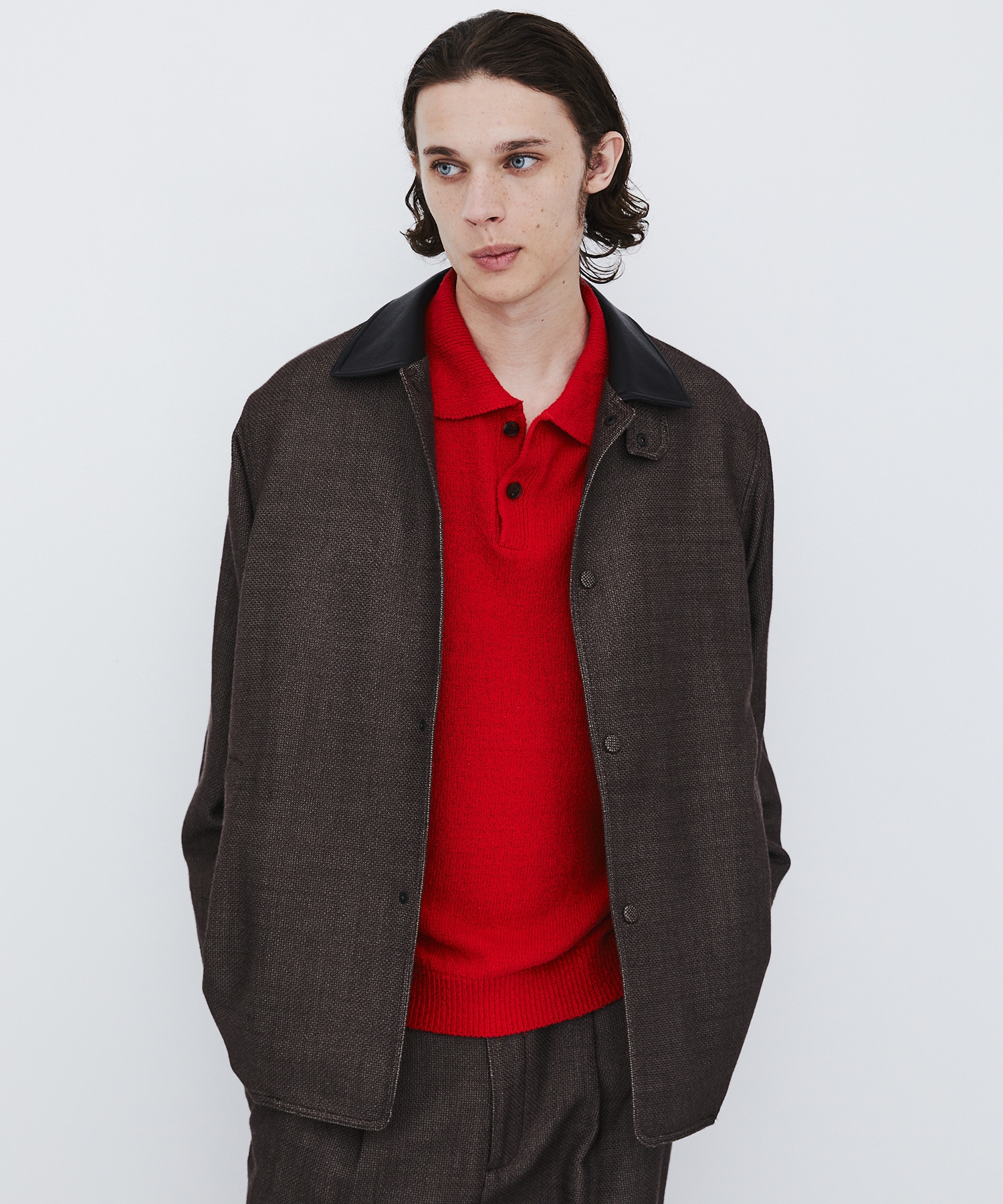 〈数量限定|各サイズ1点のみ〉SILK BROKEN OX WORK JACKET