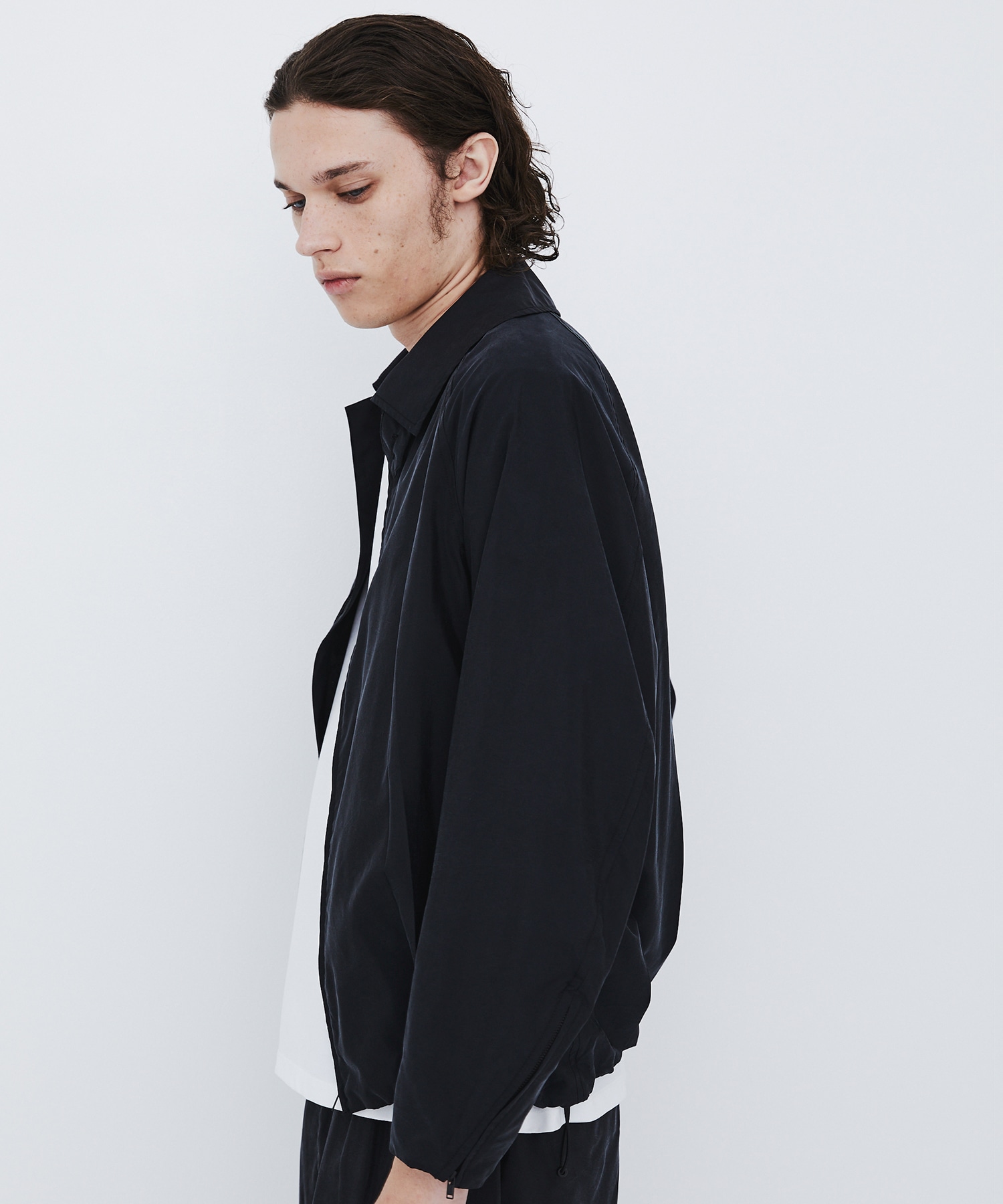 〈数量限定〉SILK NYLON BALLOON BLOUSON