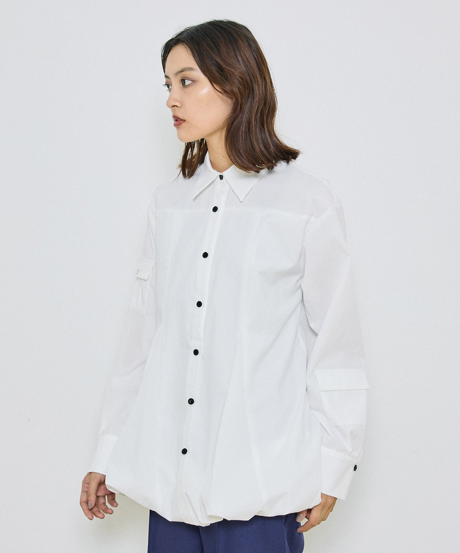 バルーンワークシャツ(FREE OFF WHITE): : ウィメンズ｜UNITED TOKYO